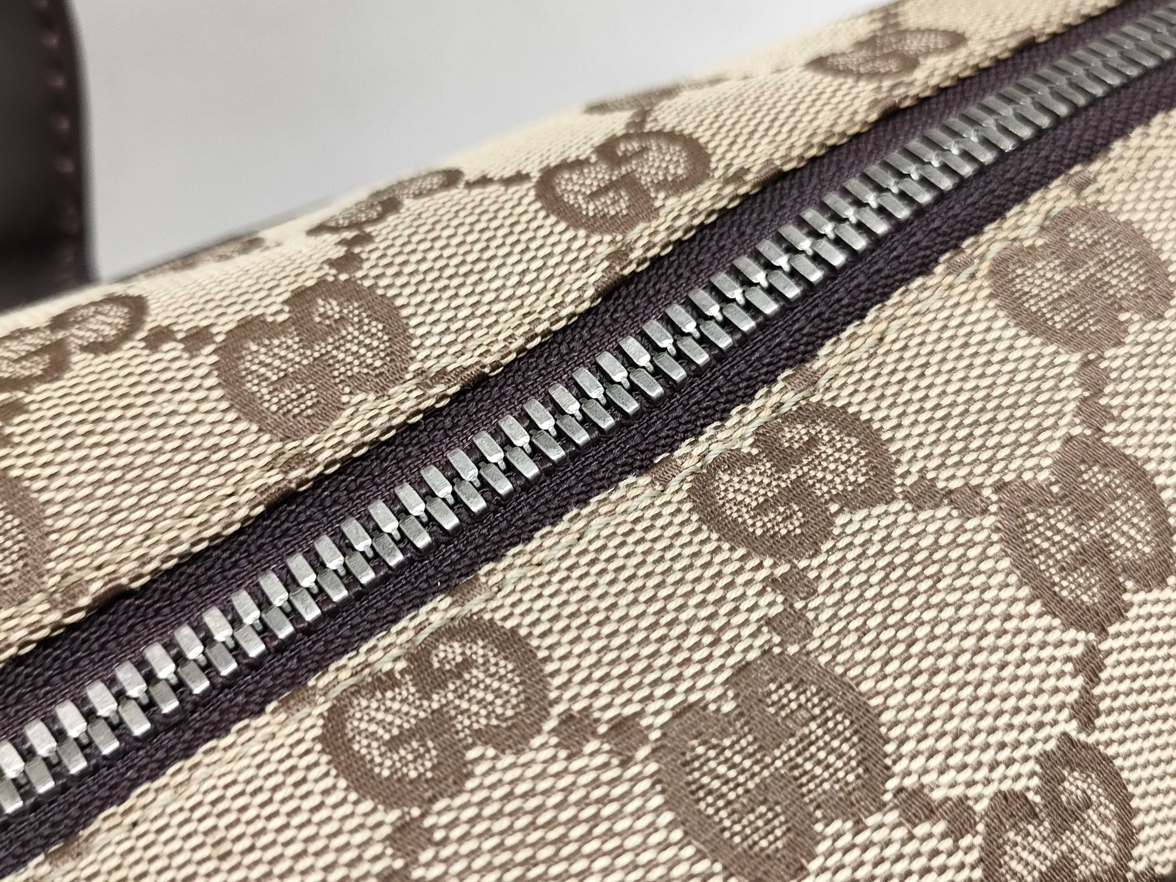GG Canvas Gucci Handbag Boston Bag — view 6