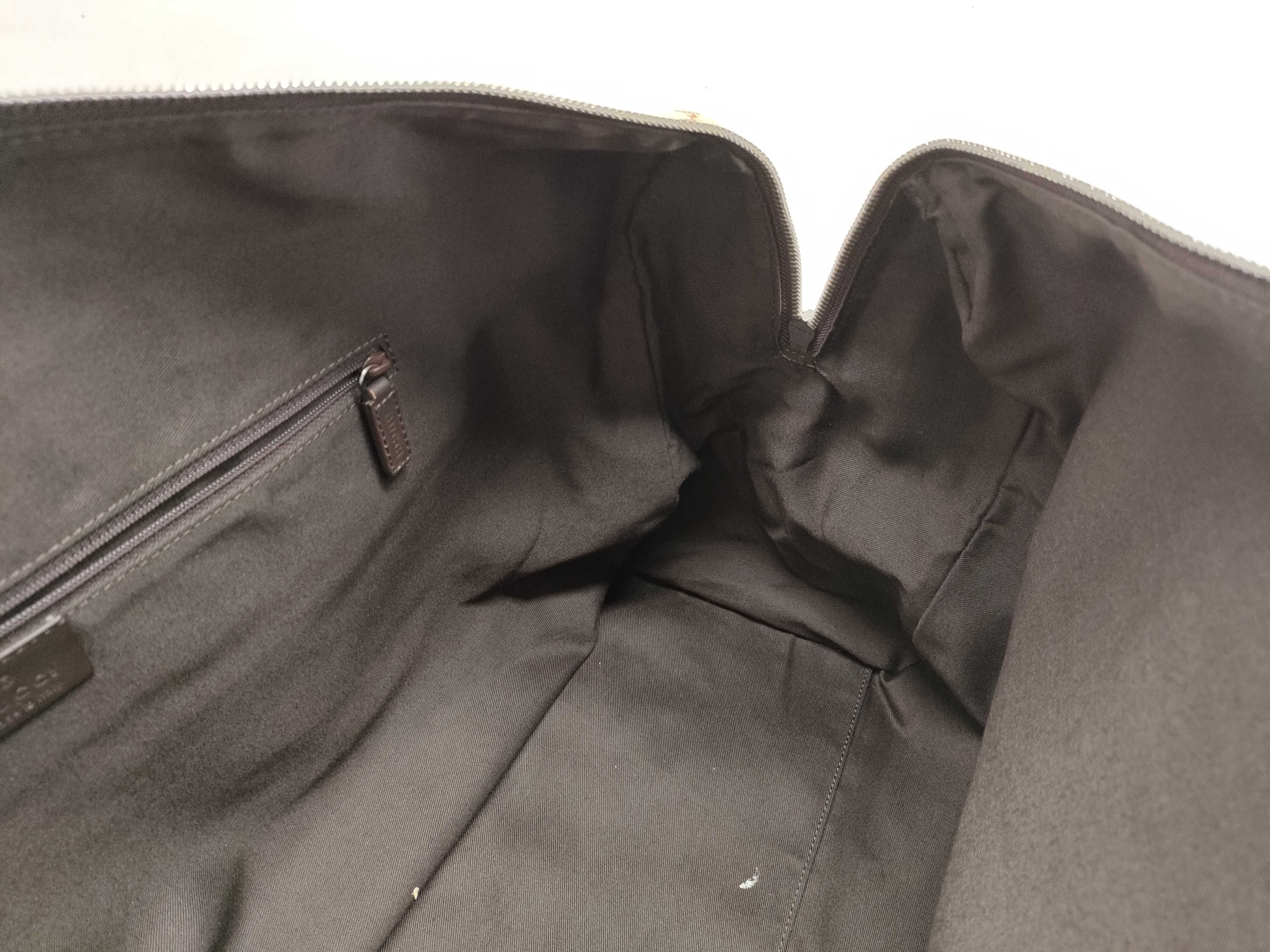GG Canvas Gucci Handbag Boston Bag — view 9