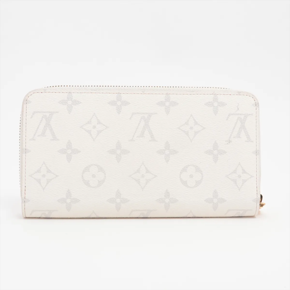 LV×TM Zippy Wallet M14240 Red×White Round Zip Wallet RFID Reactive — view 2