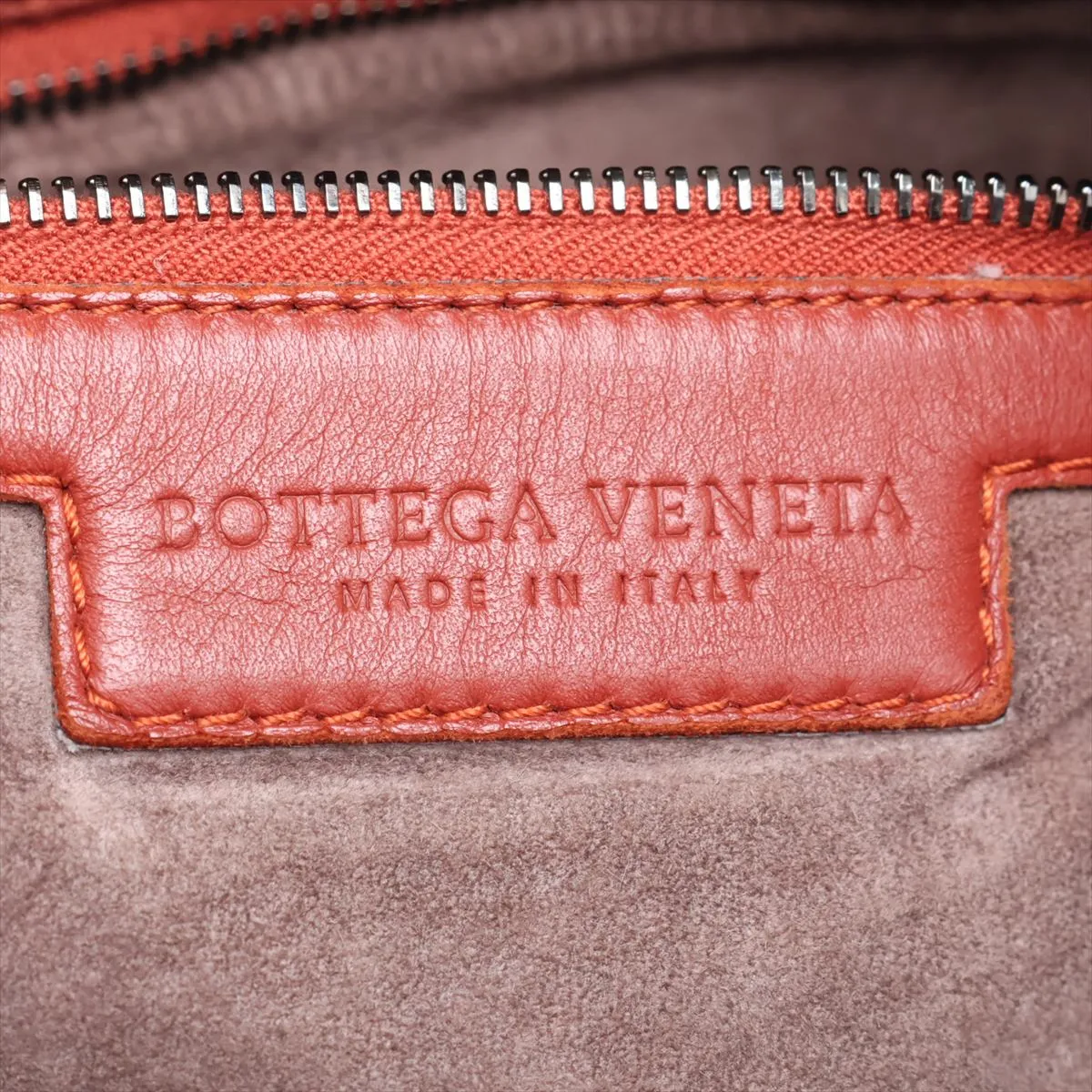Intrecciato Hobo 115654 Leather Shoulder Bag Brown — view 9