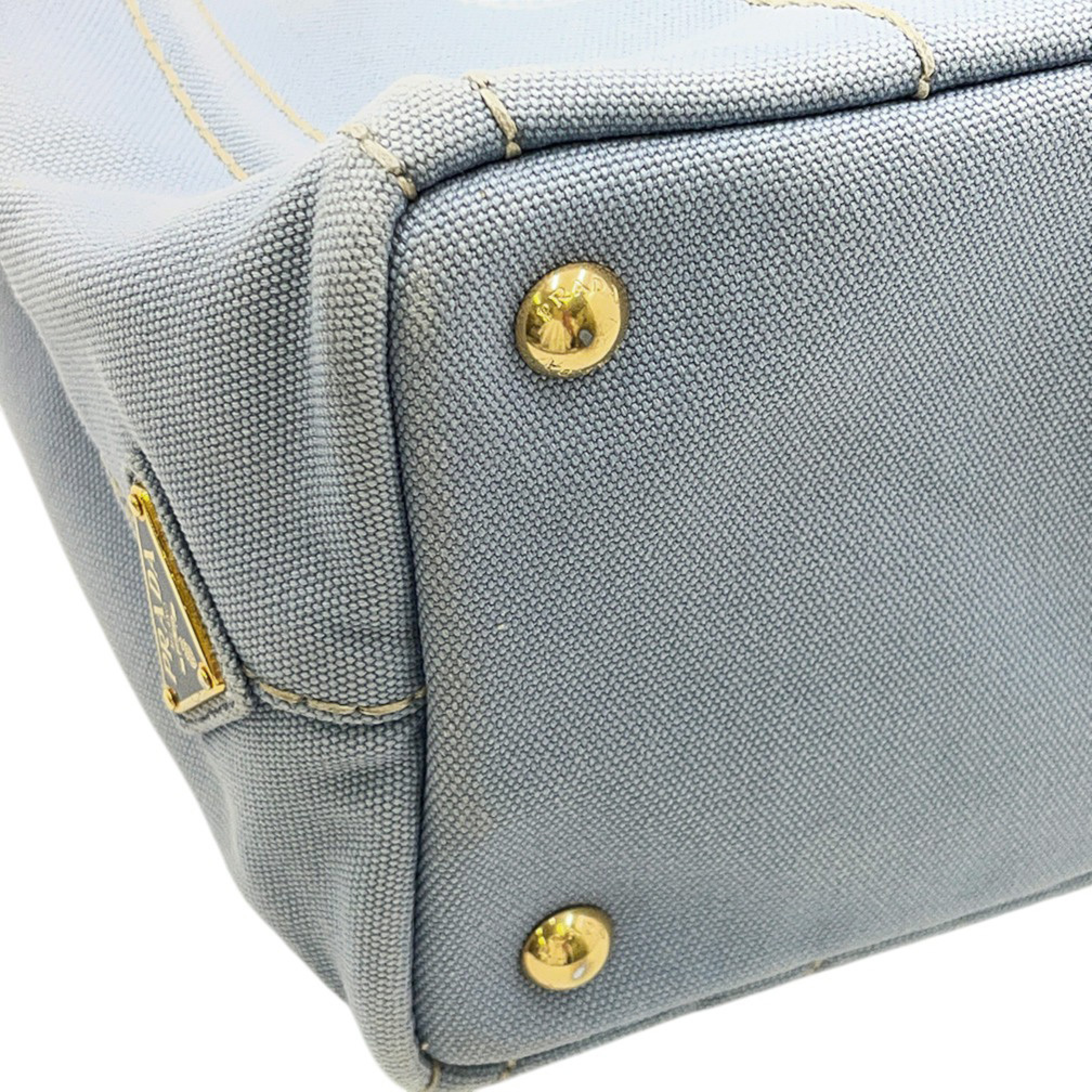 Canapa Handbag for Women, Mini Shoulder Bag/Mini Tote, 2-Way, 1BG439 Astrale, Light Blue Handbag — view 5