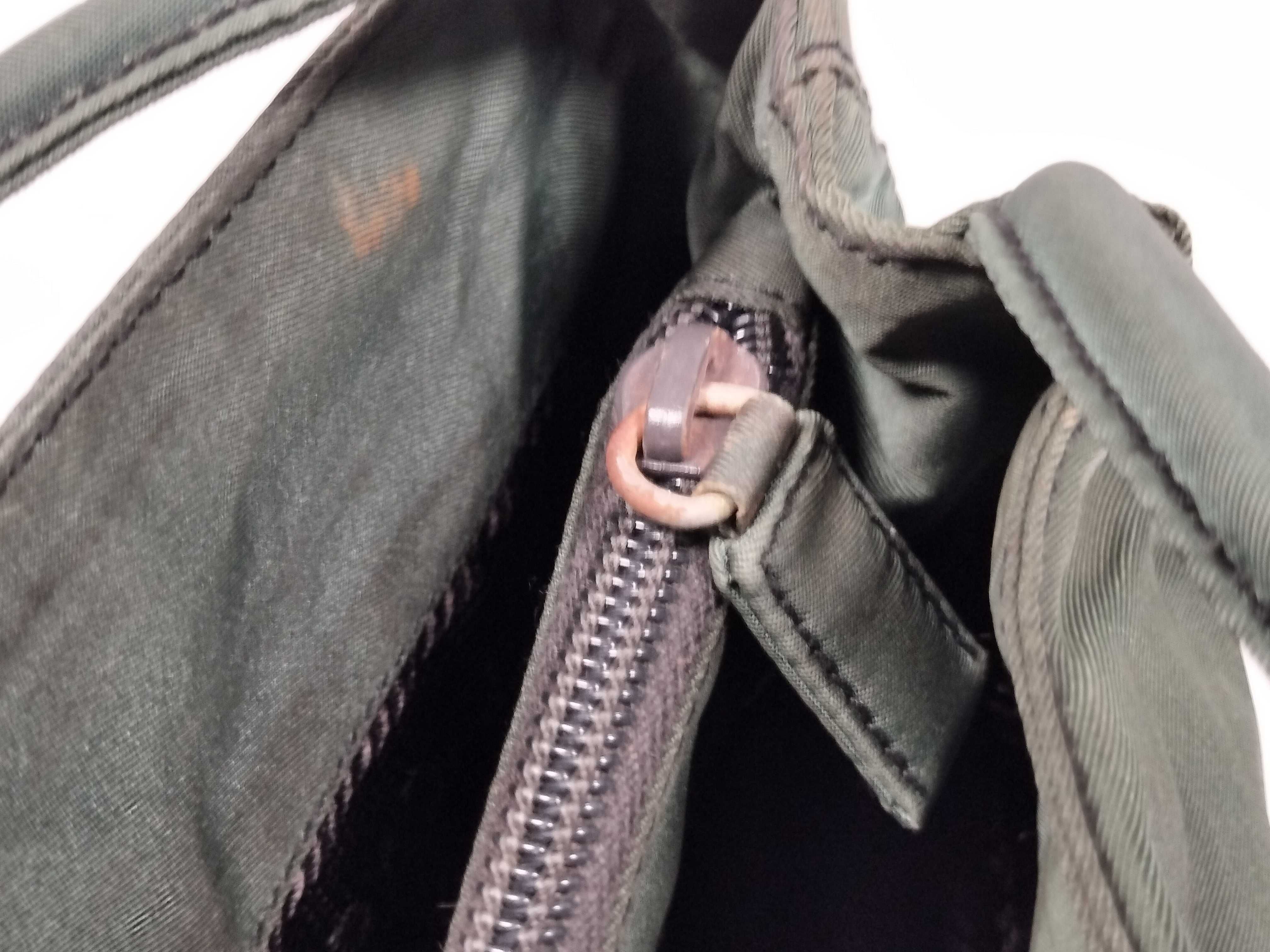Nylon Tote Bag, Green Tote Bag — view 13