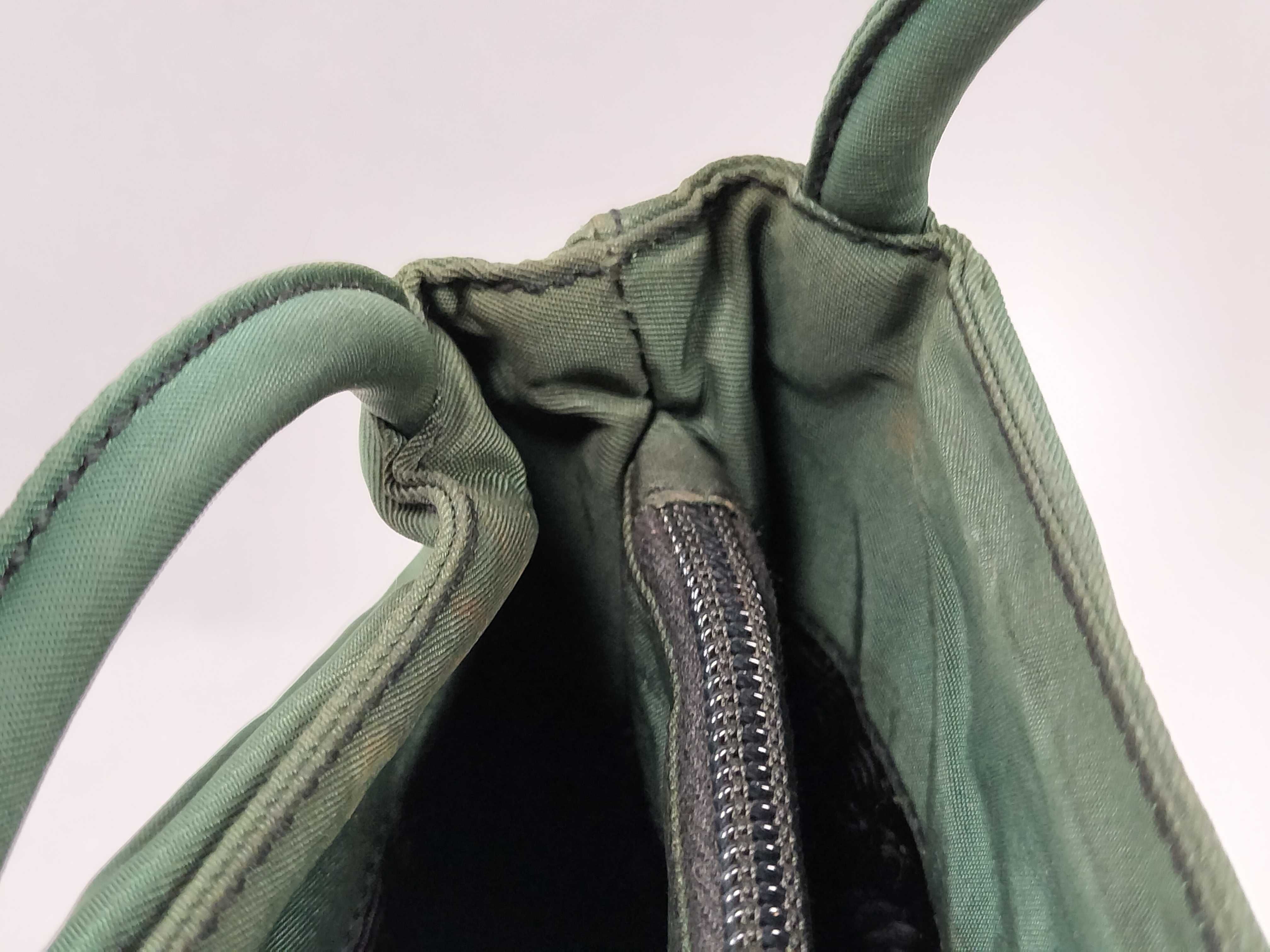 Nylon Tote Bag, Green Tote Bag — view 8