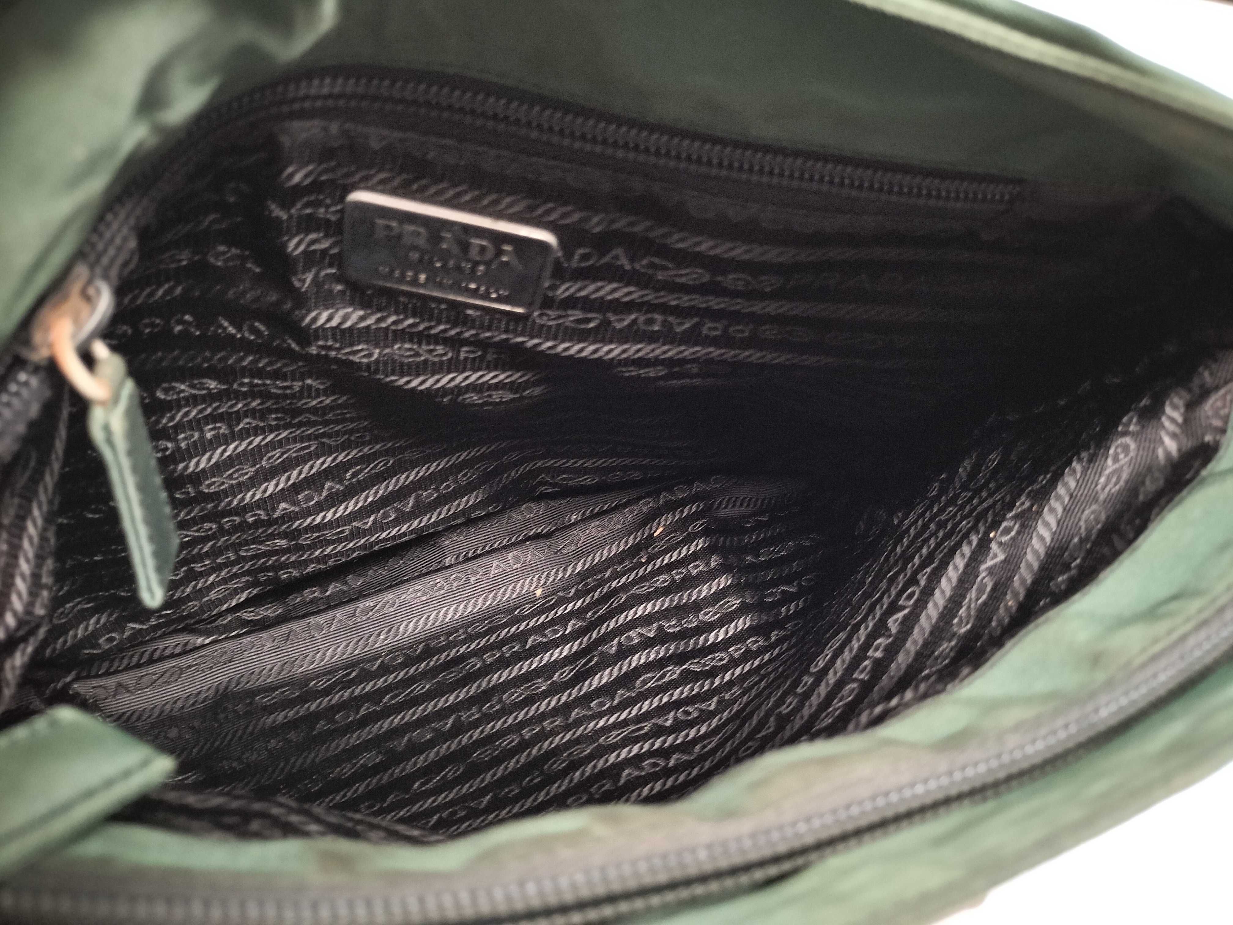 Nylon Tote Bag, Green Tote Bag — view 10