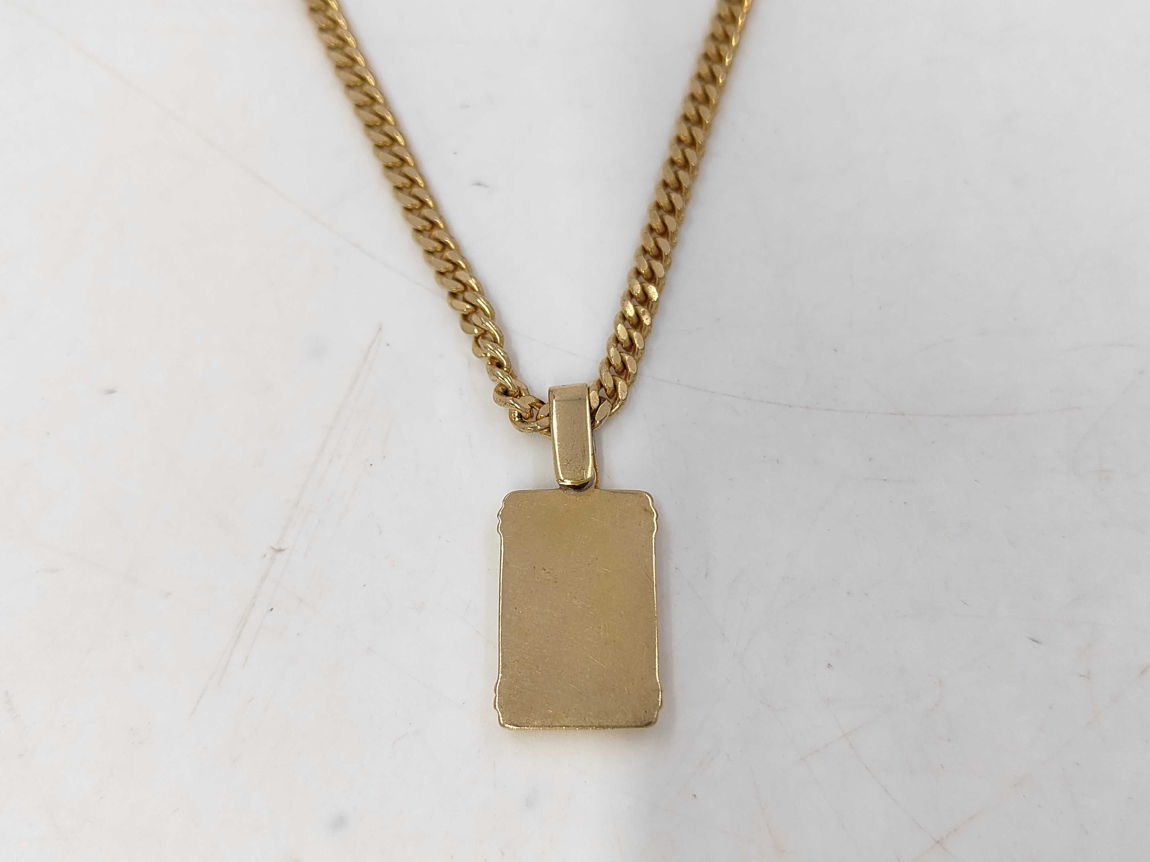 Plate Black x Gold NC Necklace — view 2
