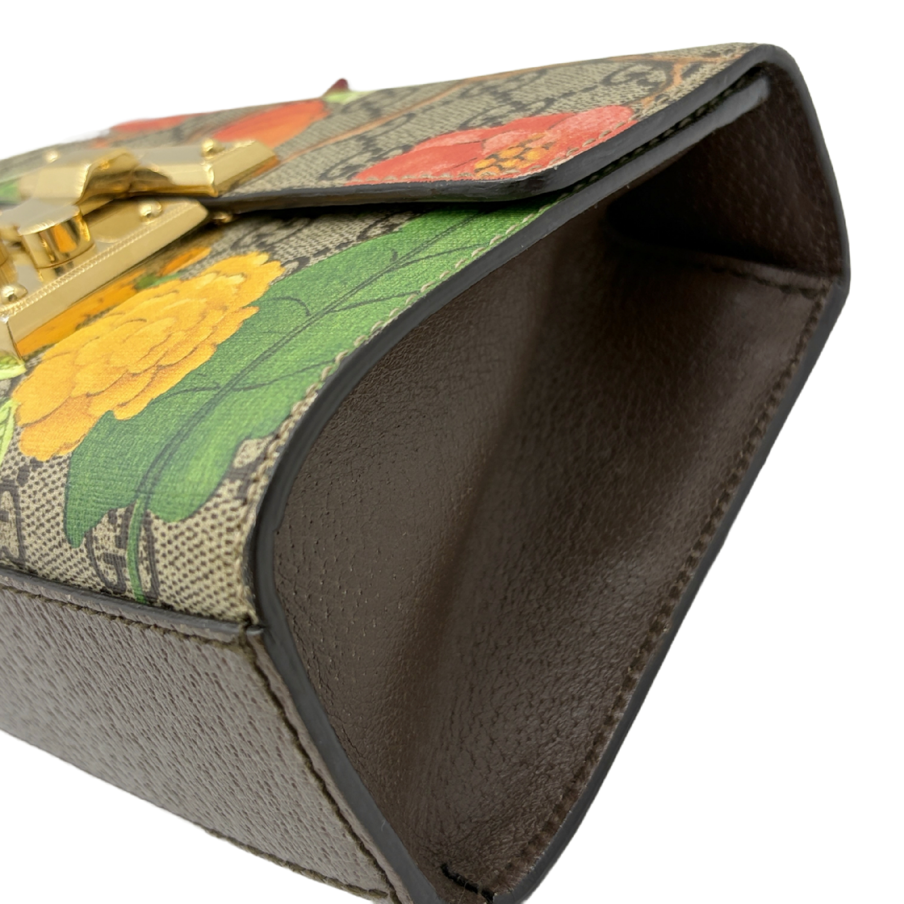 Padlock GG Blooms Shoulder Bag — view 6