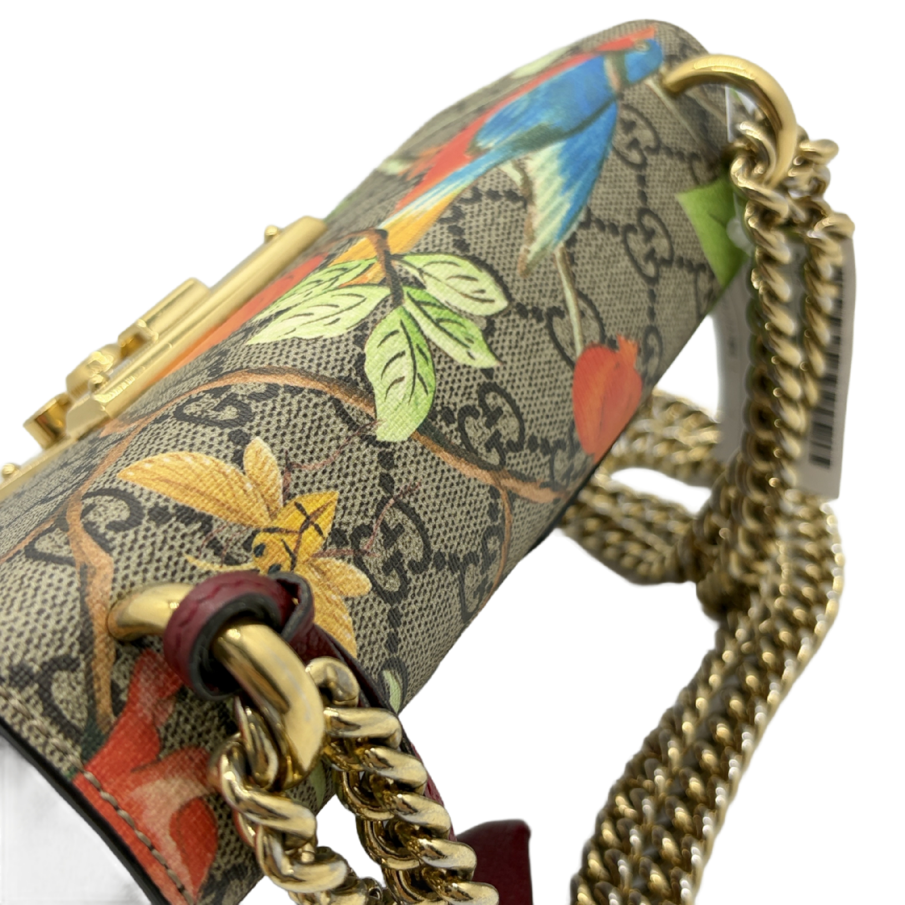 Padlock GG Blooms Shoulder Bag — view 7