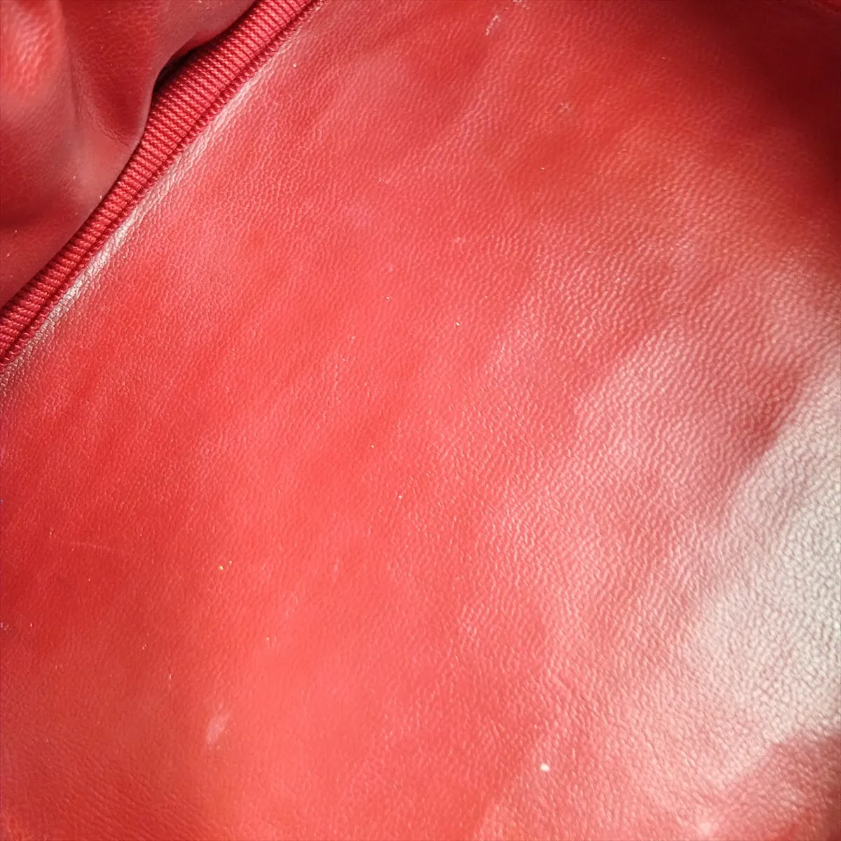 Coco Mark Caviar Skin Vanity Bag, Red with Gold Hardware, 3328043, Series 3 — view 14
