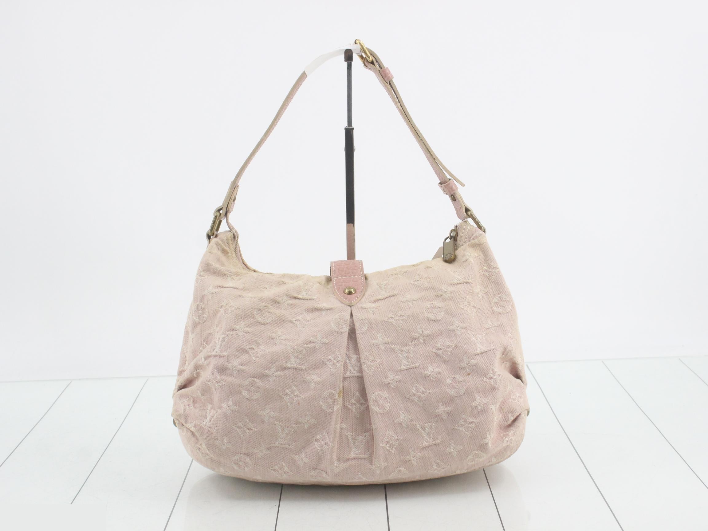 Monogram Denim Slightly Shoulder Bag — view 2