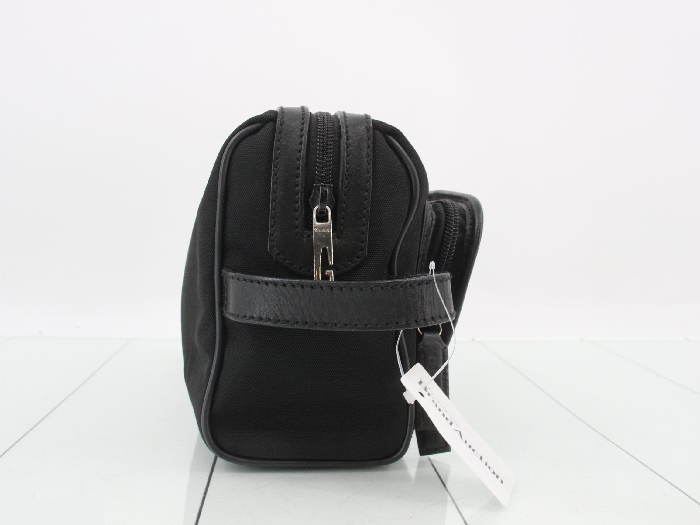 GG Canvas Black Second Bag — view 4