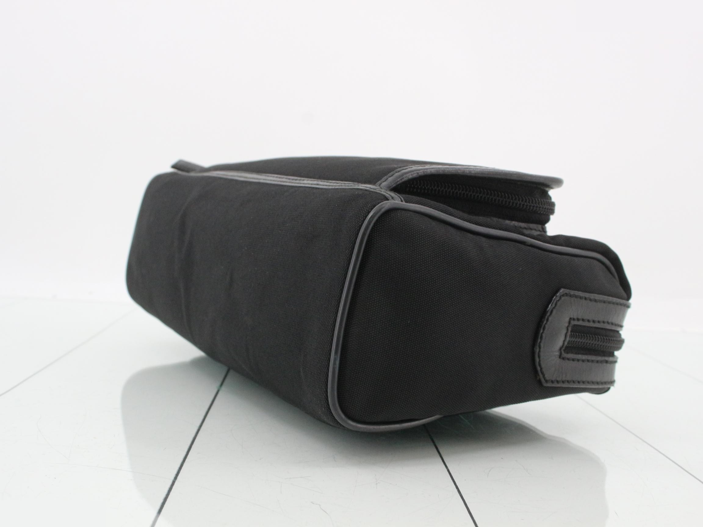GG Canvas Black Second Bag — view 6