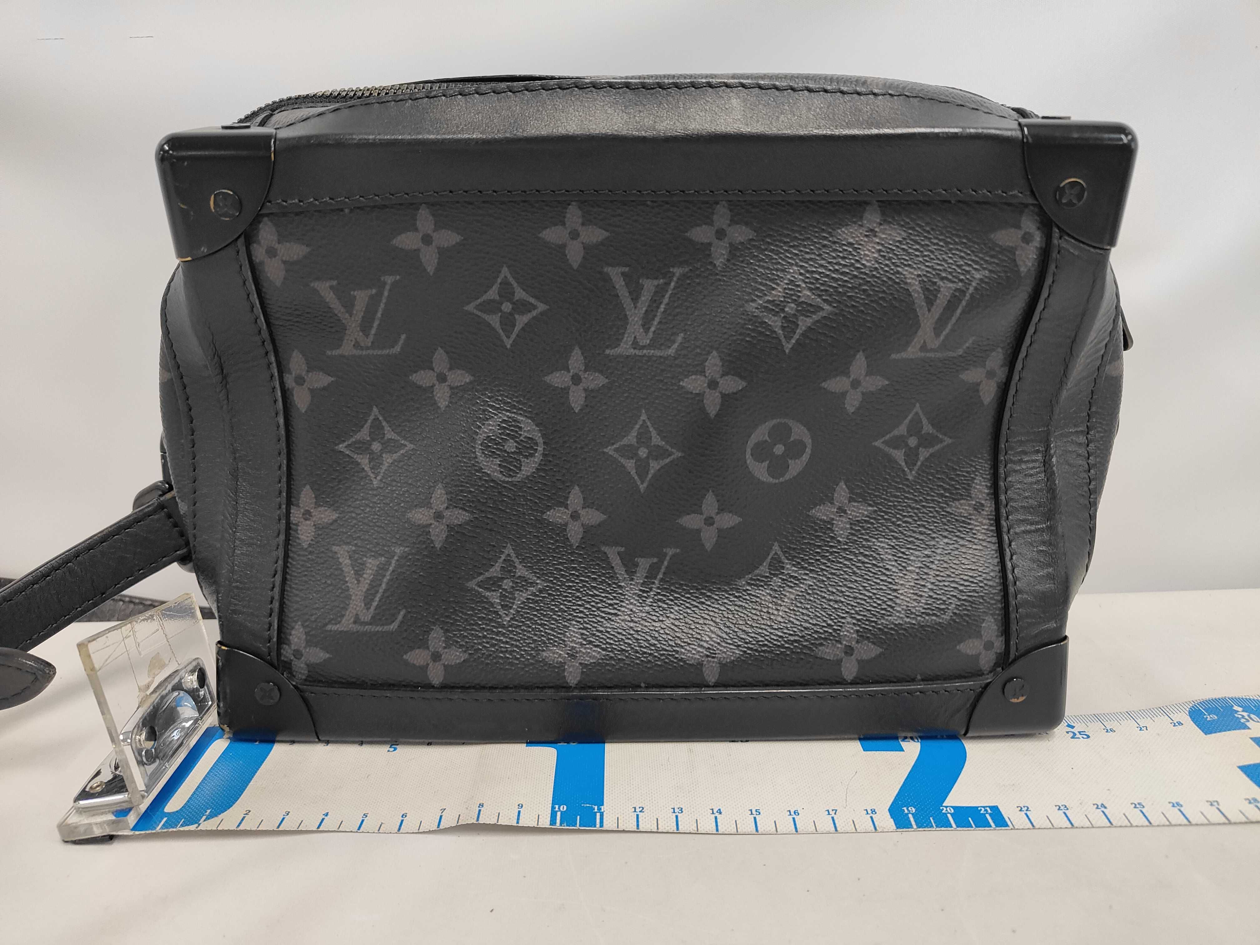 Soft Trunk Monogram Eclipse IC Chip Shoulder Bag — view 2