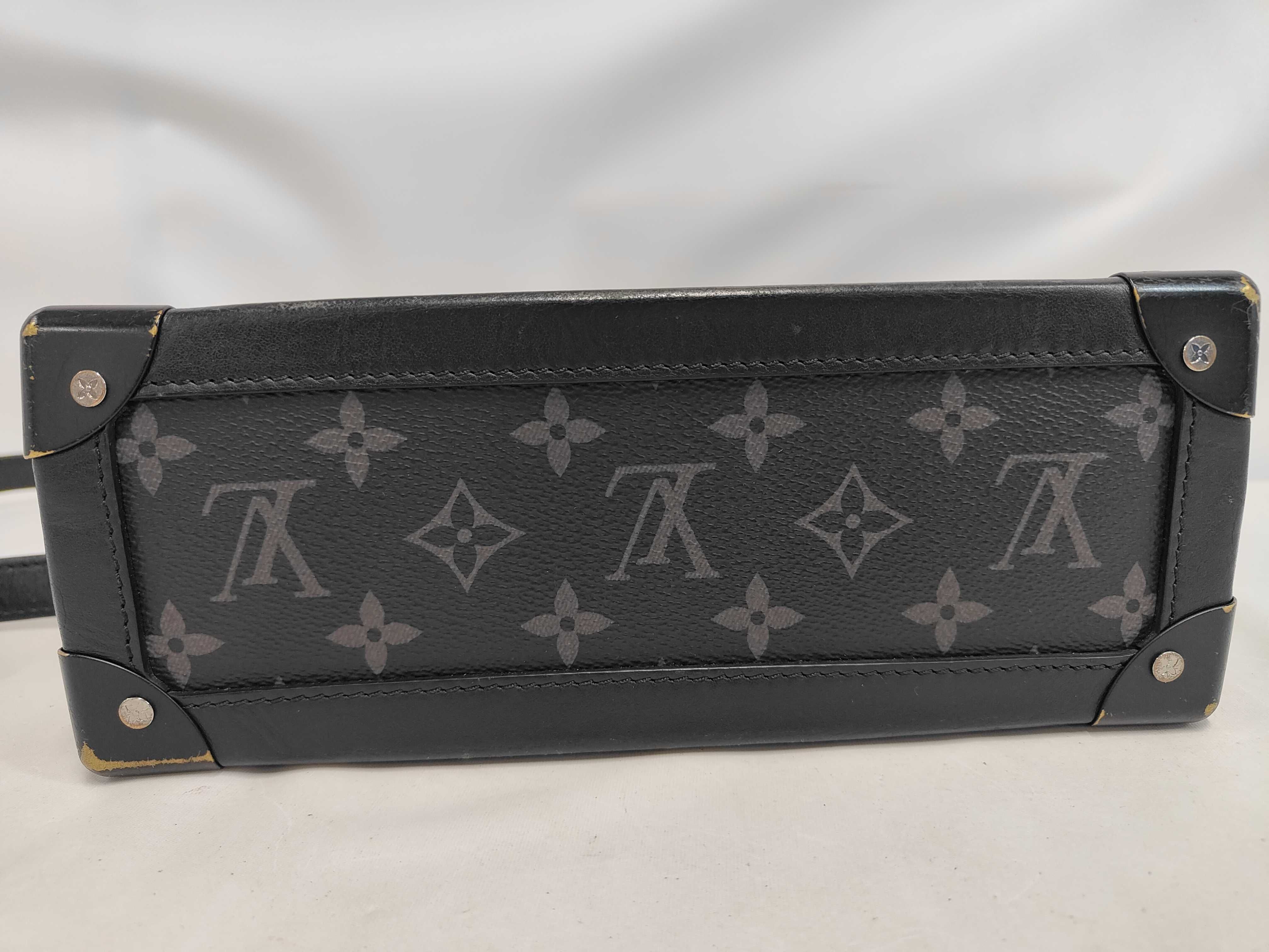 Soft Trunk Monogram Eclipse IC Chip Shoulder Bag — view 4