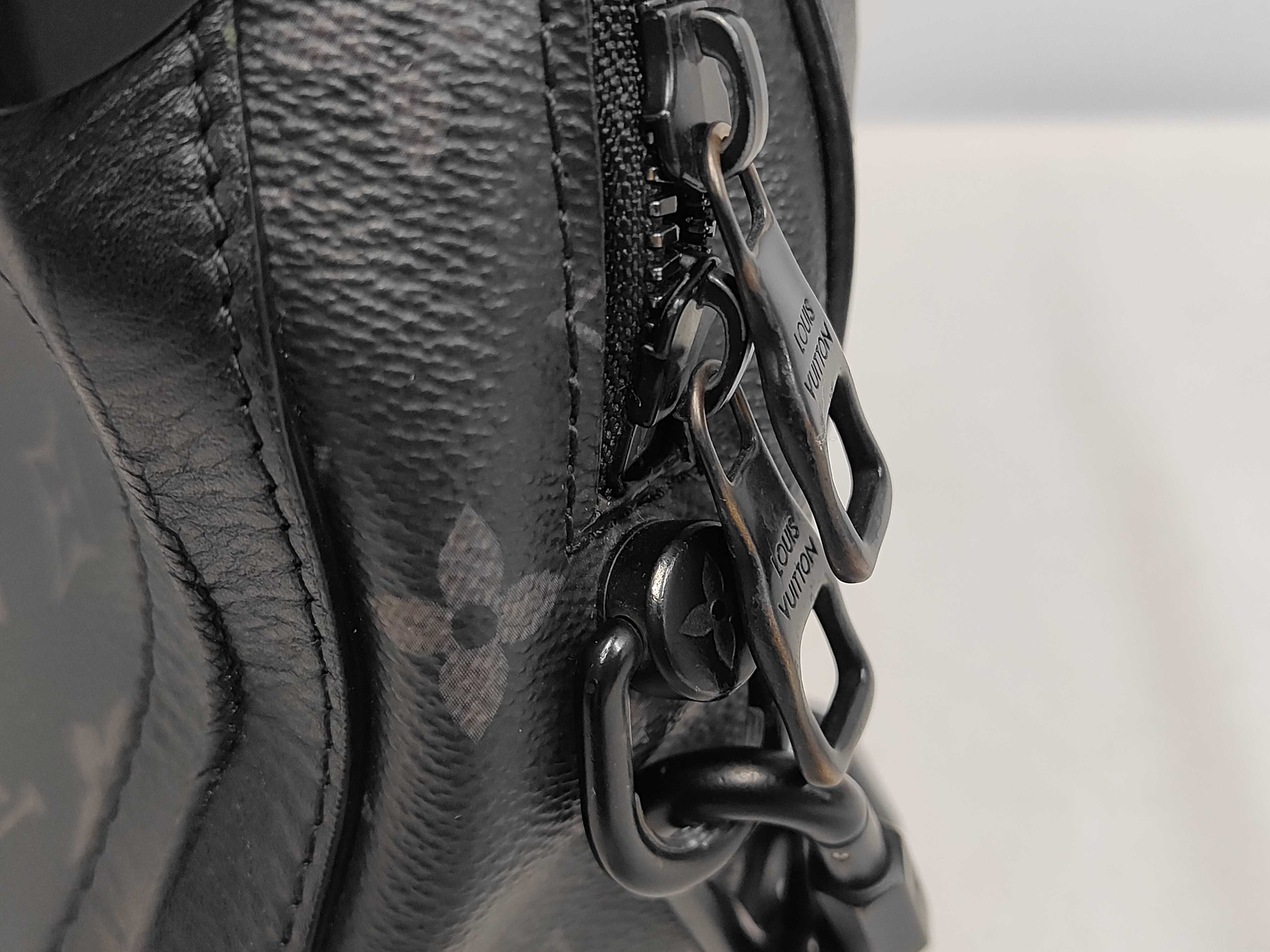 Soft Trunk Monogram Eclipse IC Chip Shoulder Bag — view 7