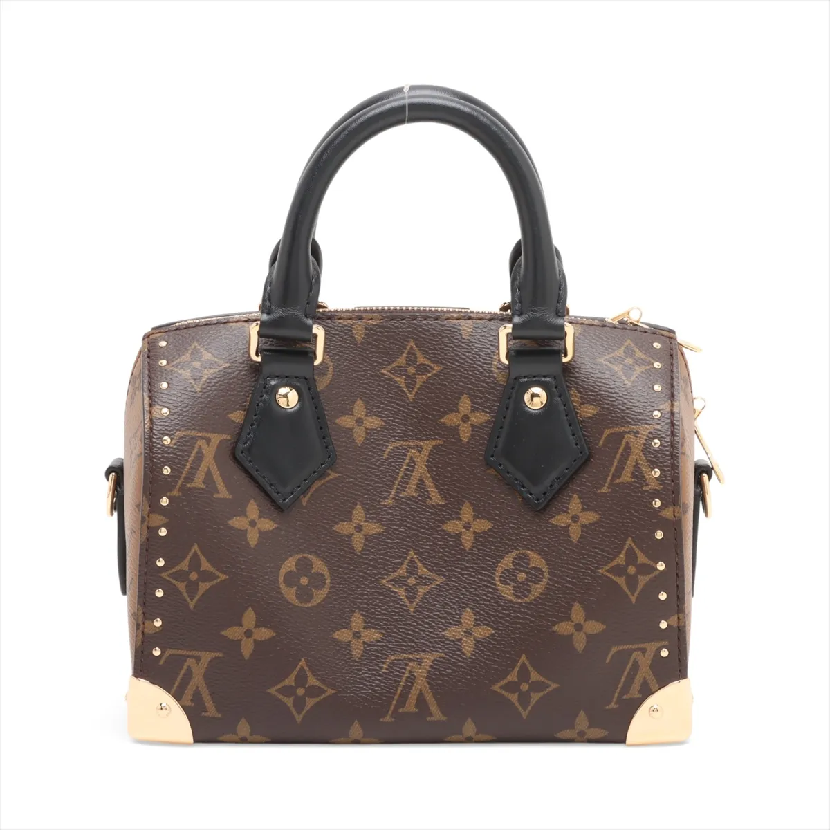 Monogram Reverse Speedy Trunk 20 M13146 Brown RFID reaction available — view 2