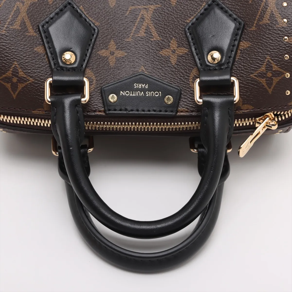 Monogram Reverse Speedy Trunk 20 M13146 Brown RFID reaction available — view 5