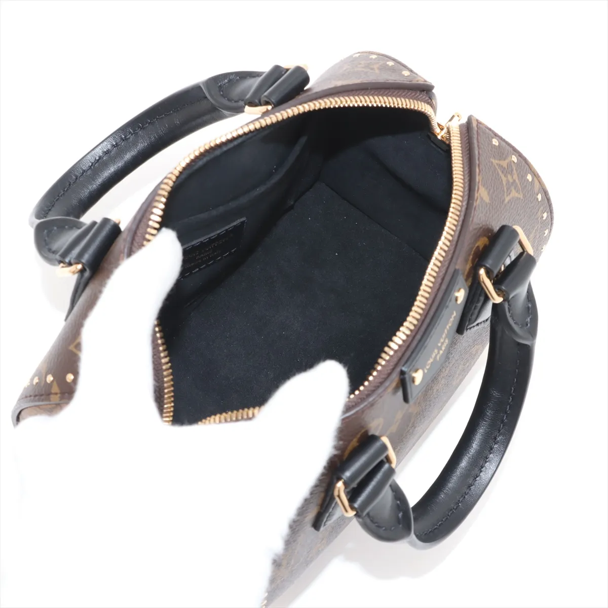 Monogram Reverse Speedy Trunk 20 M13146 Brown RFID reaction available — view 9