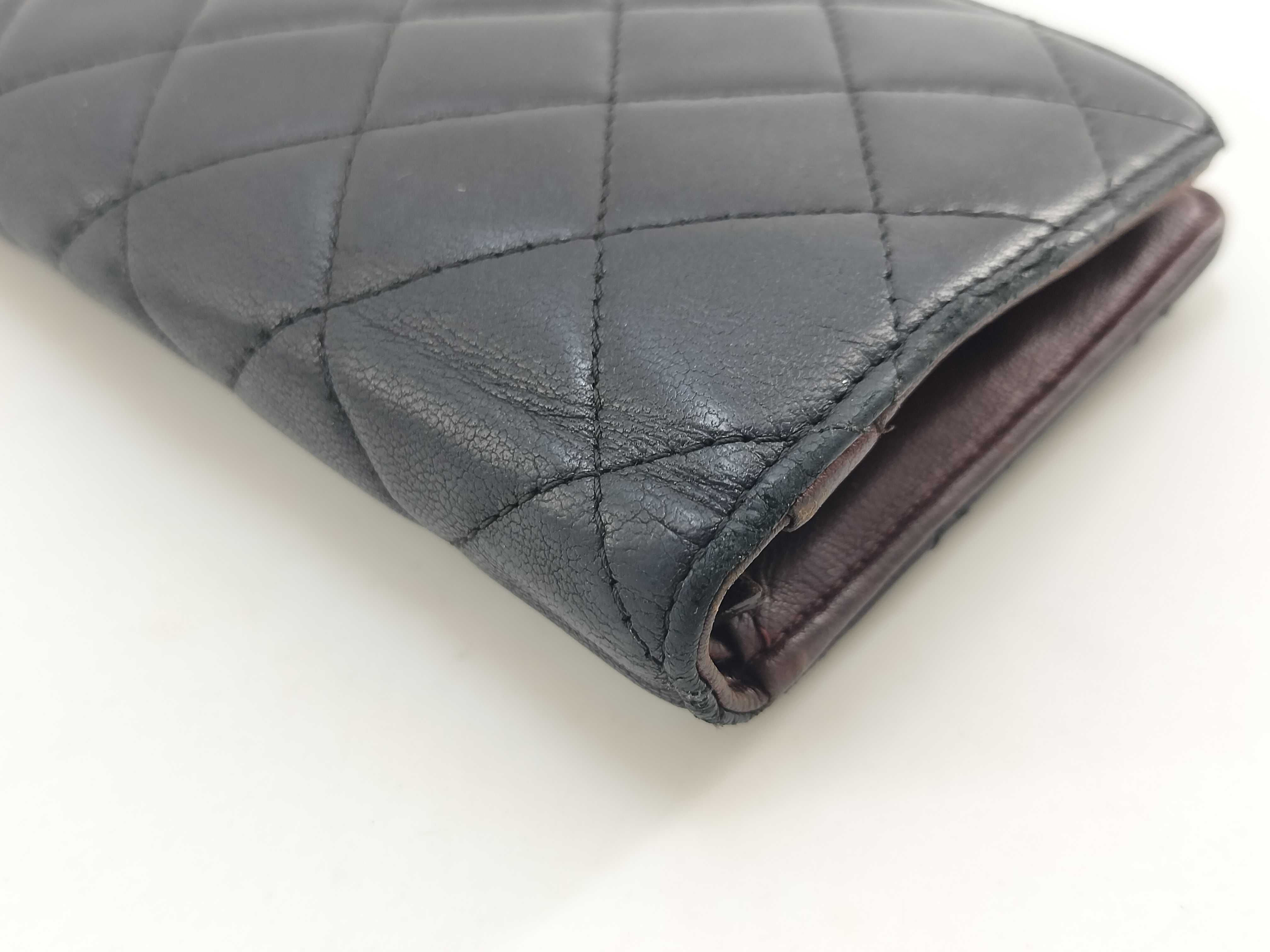 Lambskin Matelassé Long Wallet — view 4
