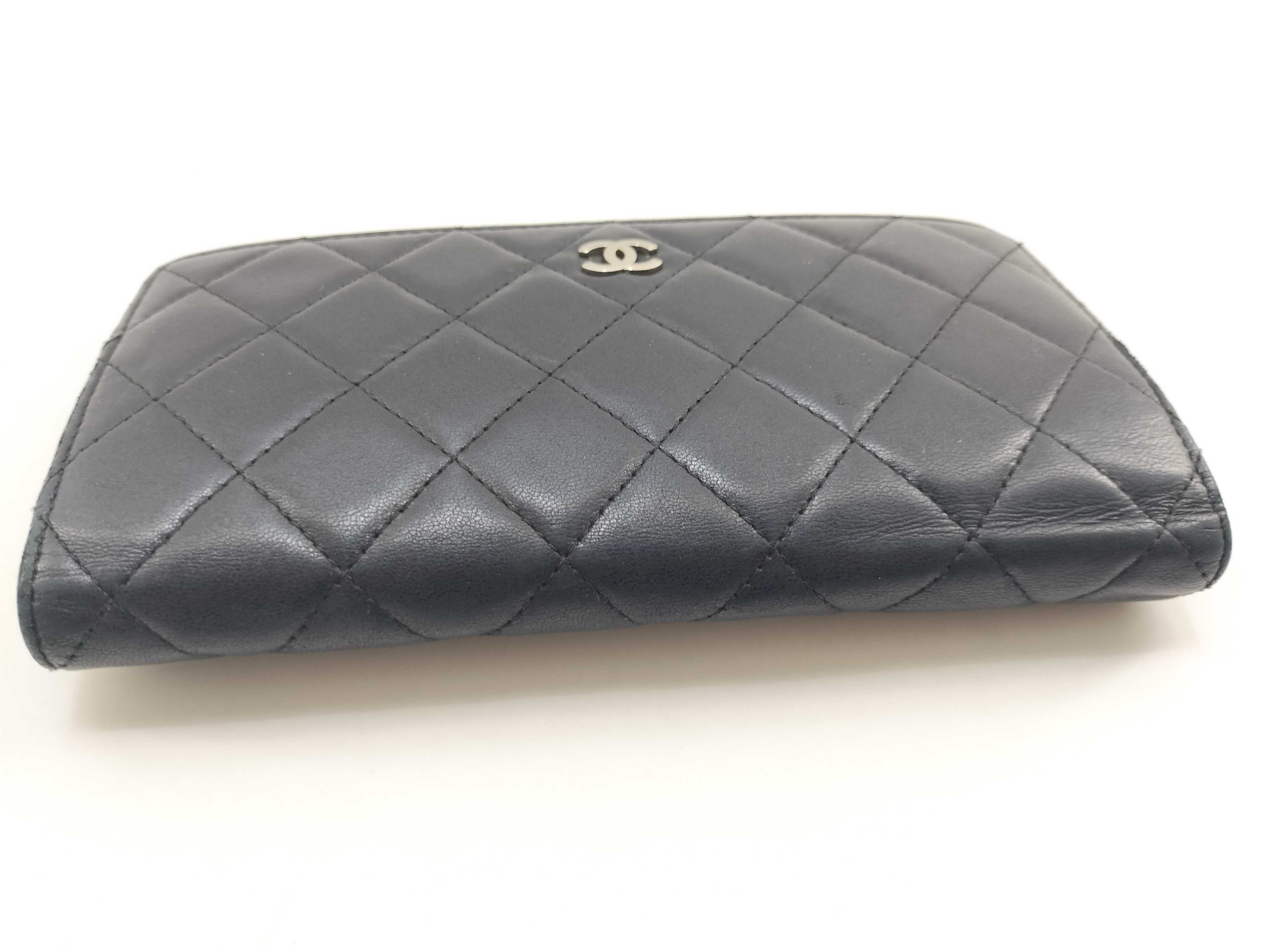 Lambskin Matelassé Long Wallet — view 5