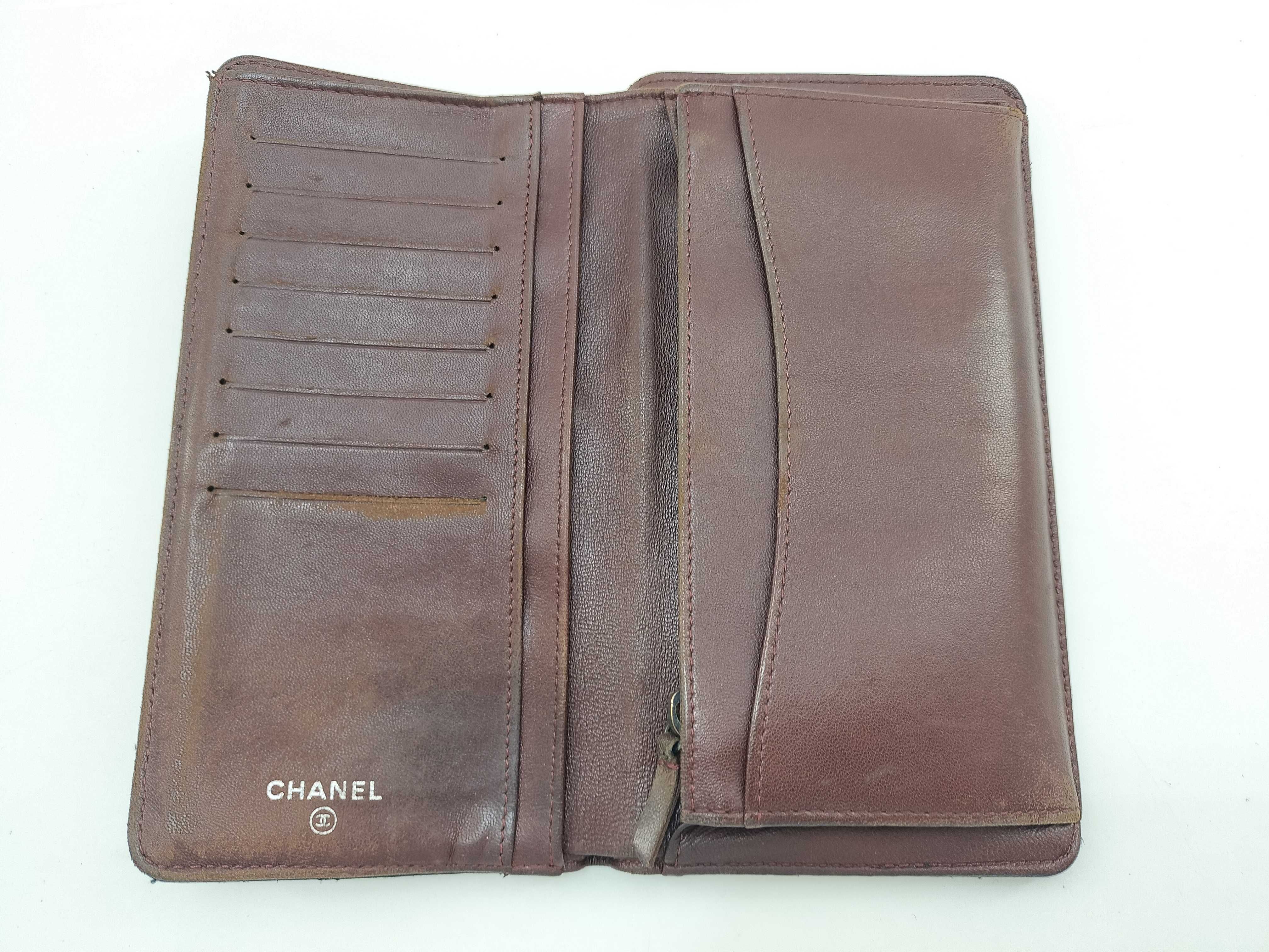 Lambskin Matelassé Long Wallet — view 9