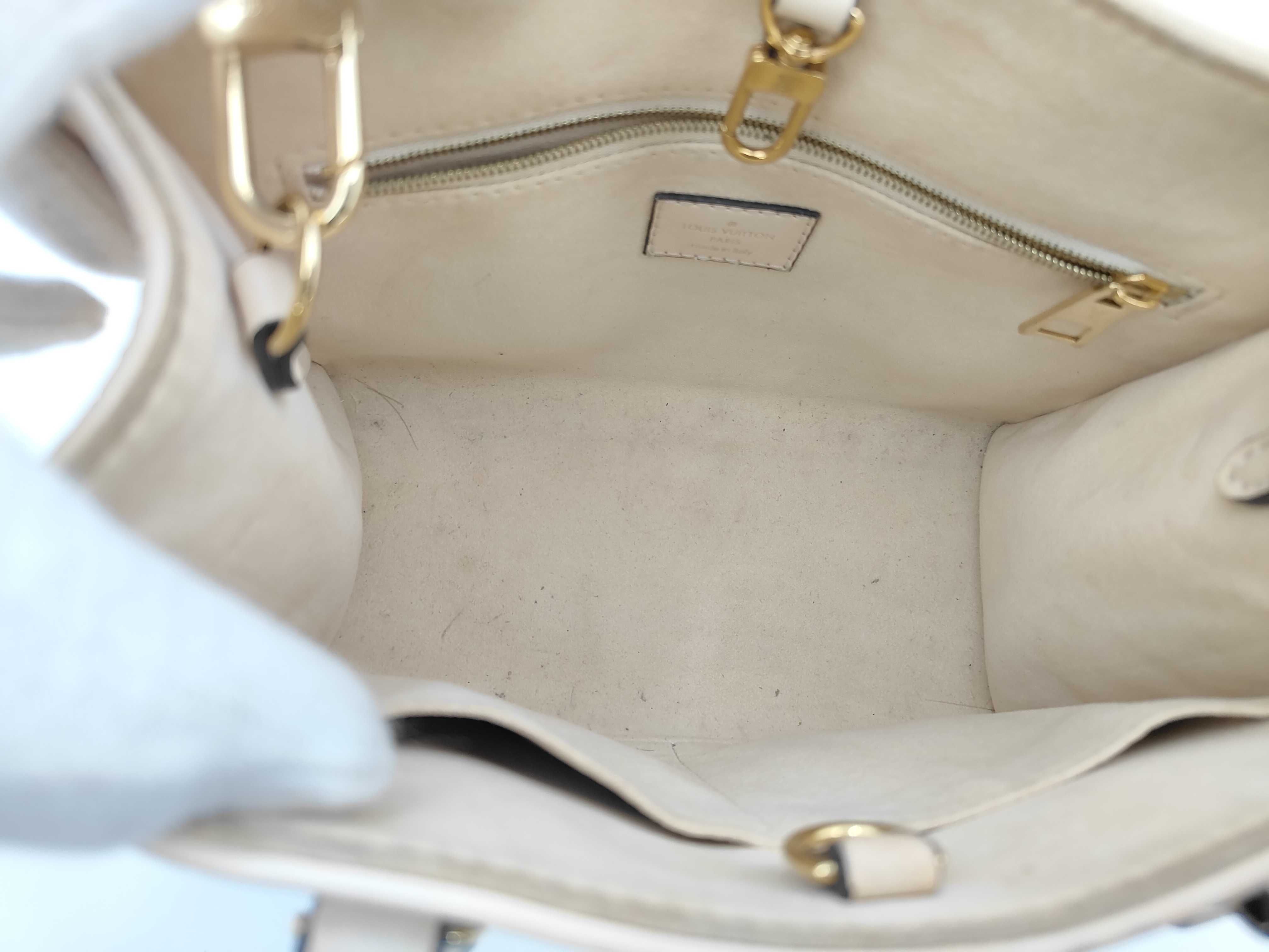 Monogram Empreinte OnTheGo PM M46569 Beige Handbag (RFID detected) — view 9