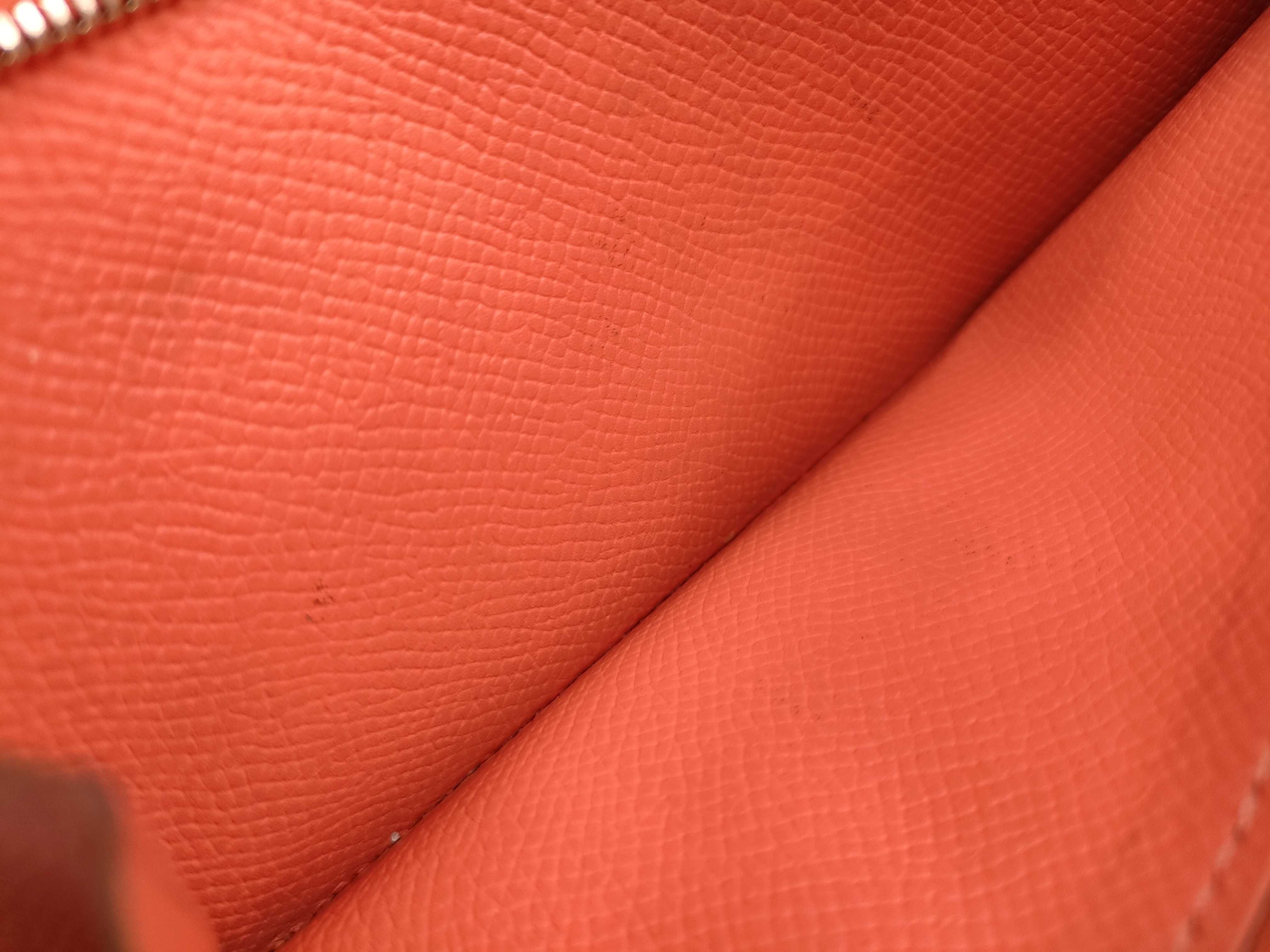 Bearn Hermes Bearn Soufflé Long Wallet Coral Wallet — view 11