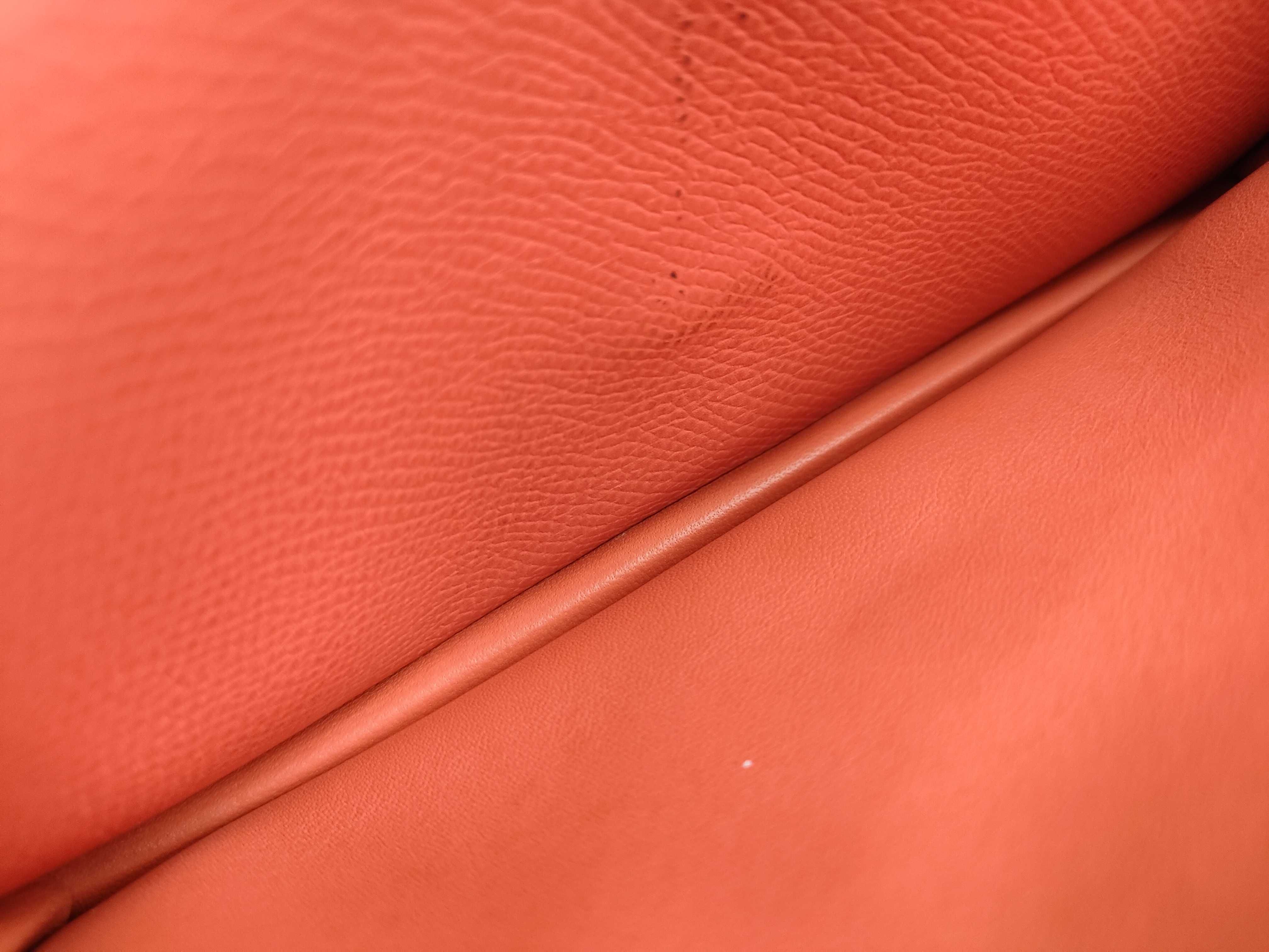 Bearn Hermes Bearn Soufflé Long Wallet Coral Wallet — view 10