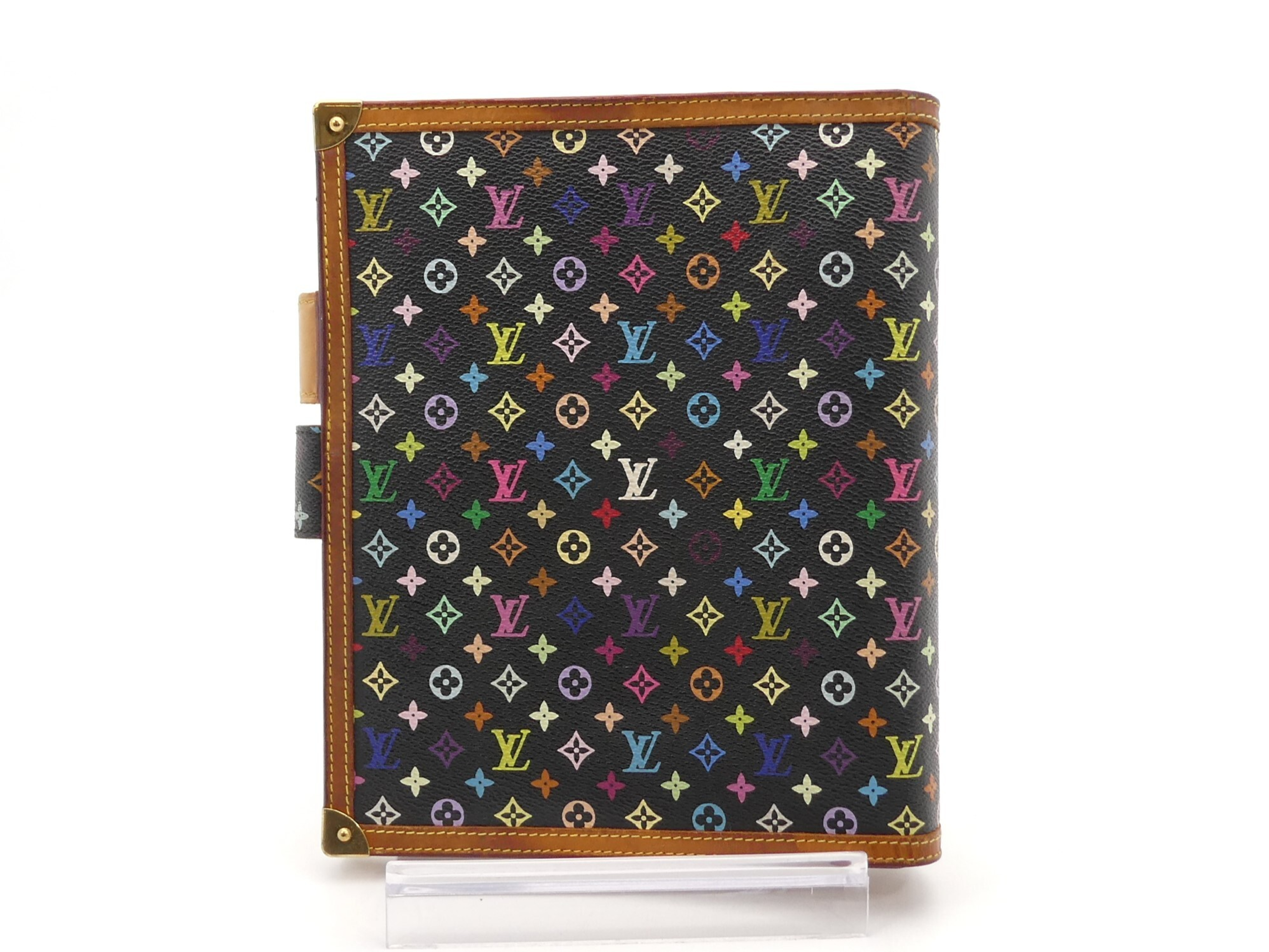 Monogram Multicolor Agenda Notebook Cover — view 2