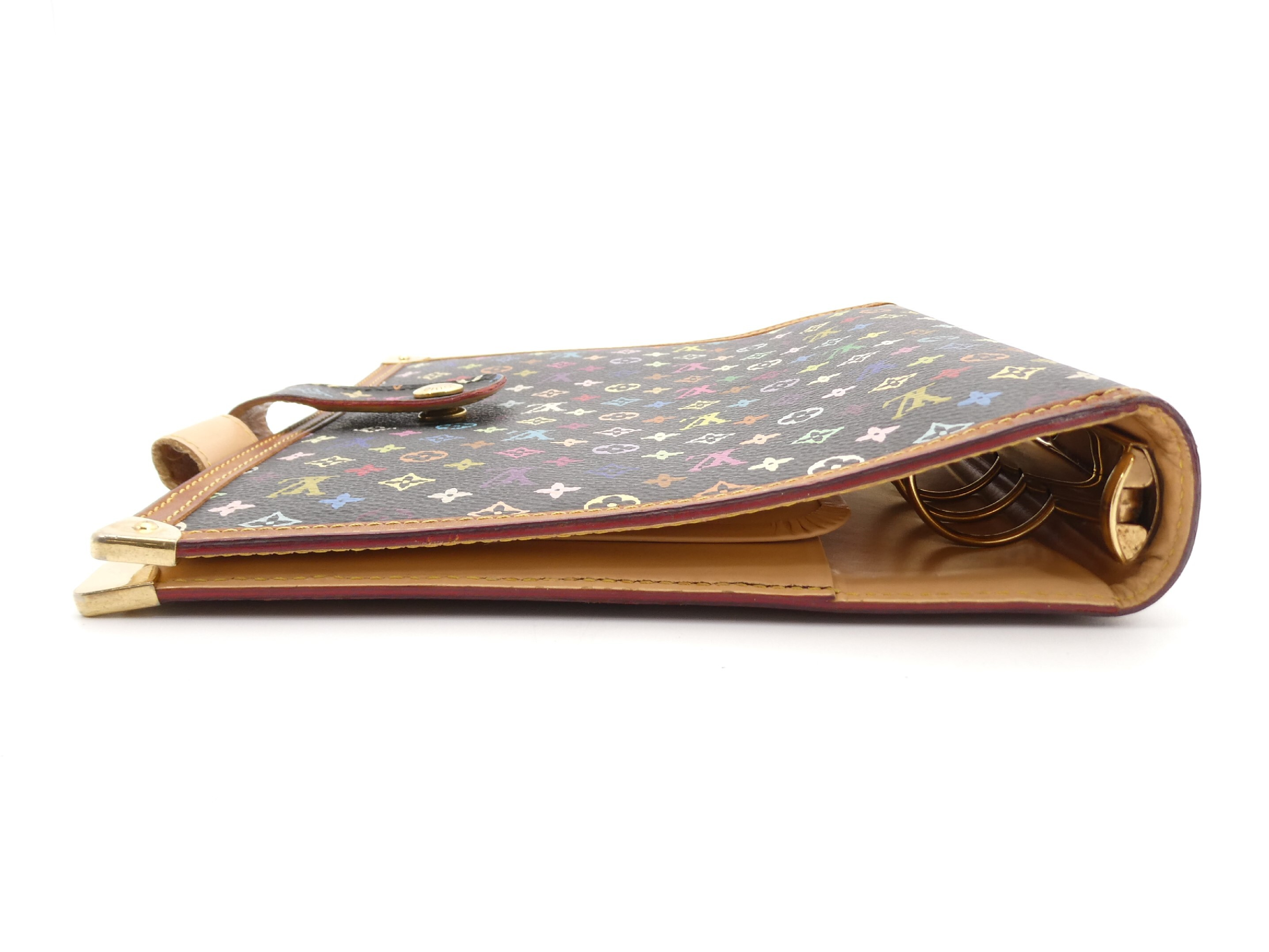 Monogram Multicolor Agenda Notebook Cover — view 3