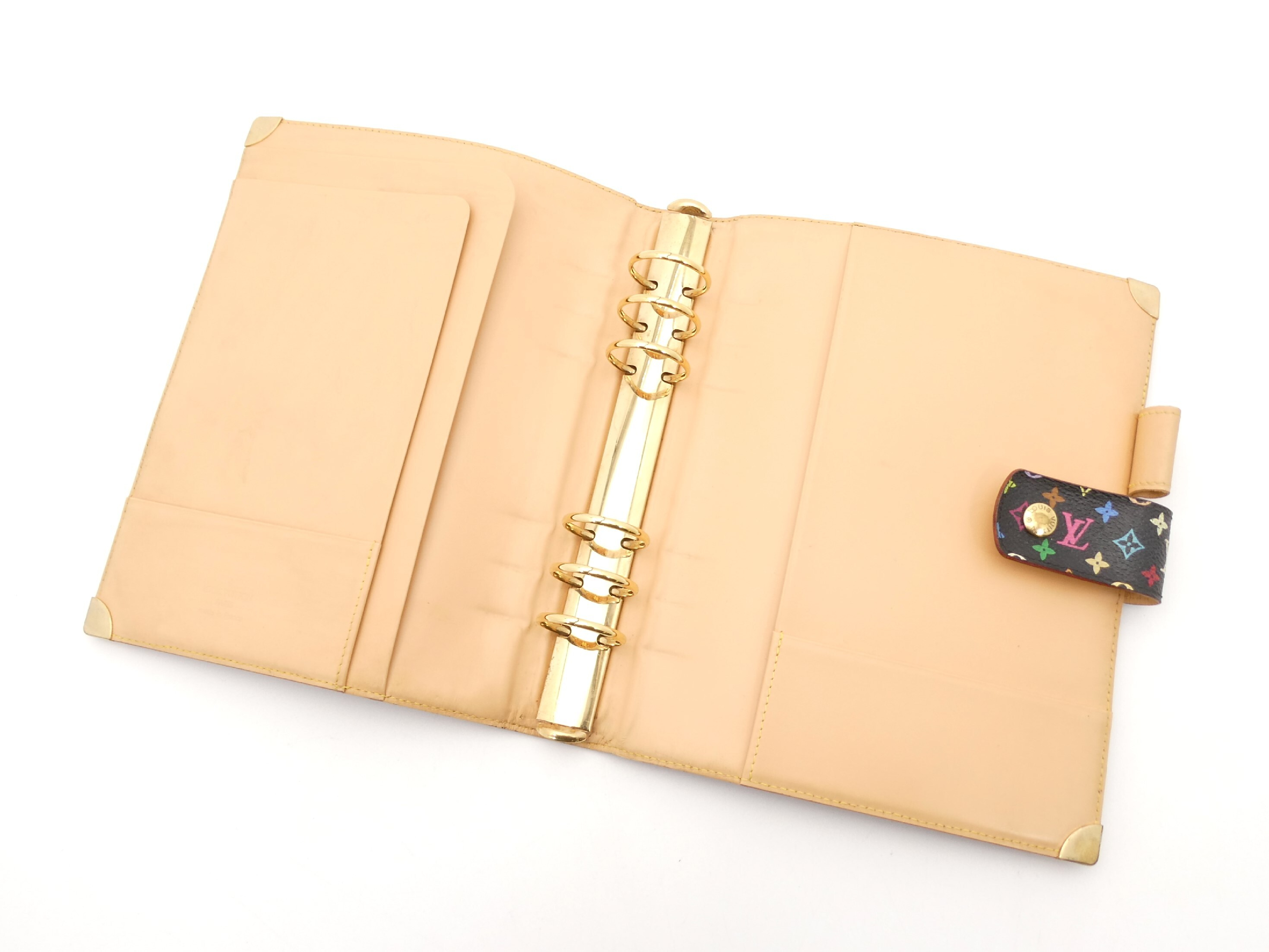 Monogram Multicolor Agenda Notebook Cover — view 6