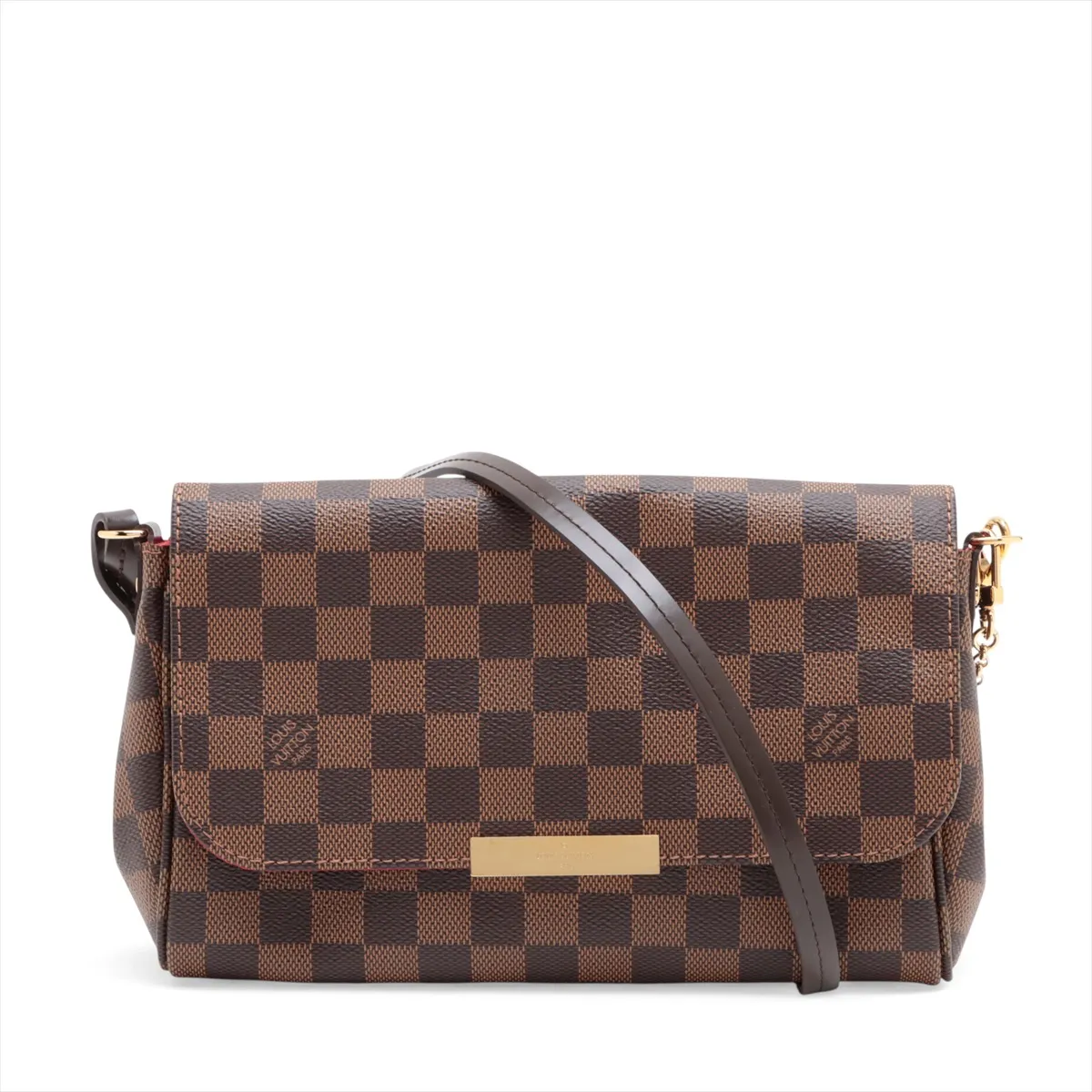 Damier Favorite MM N41129 DU3165 Brown