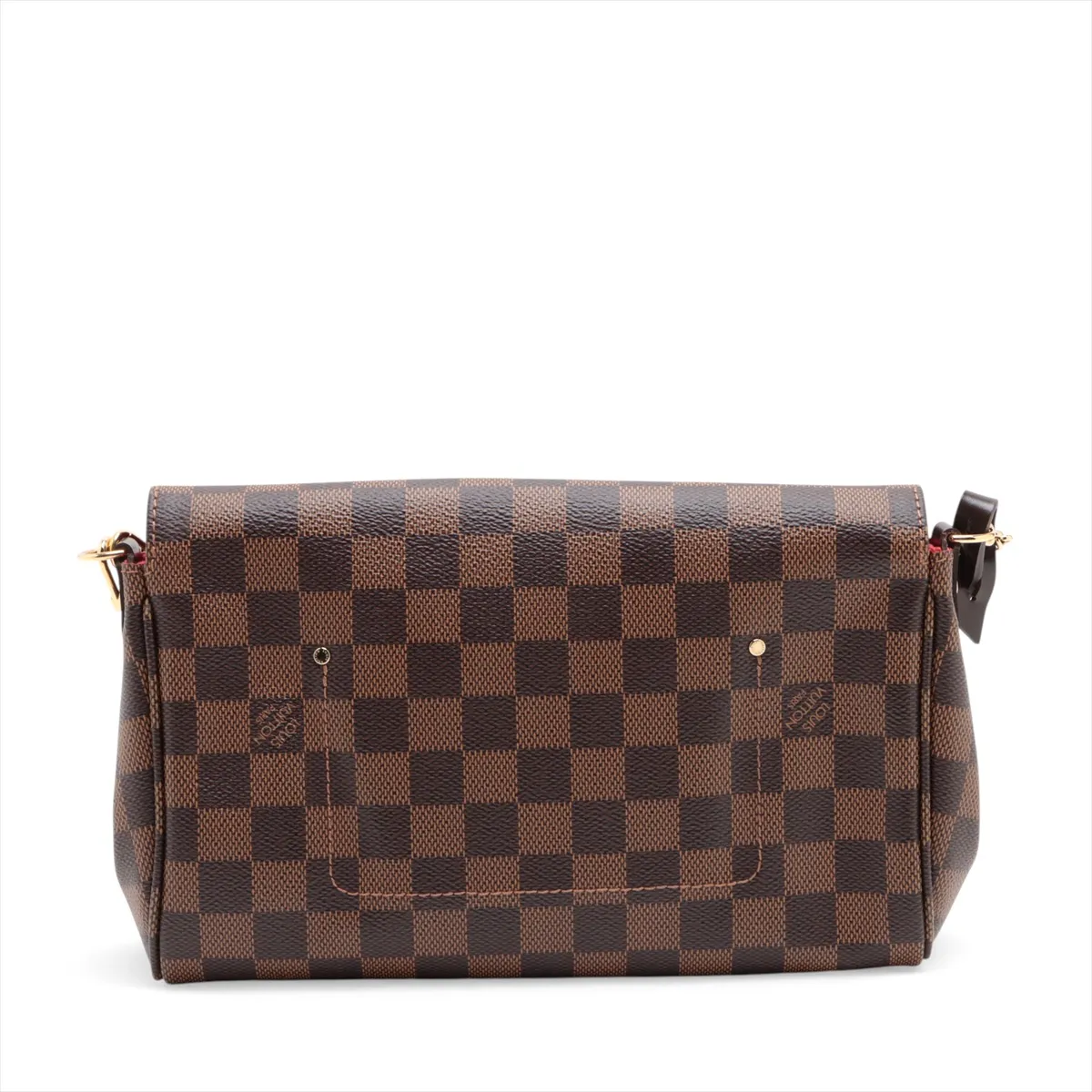 Damier Favorite MM N41129 DU3165 Brown — view 2