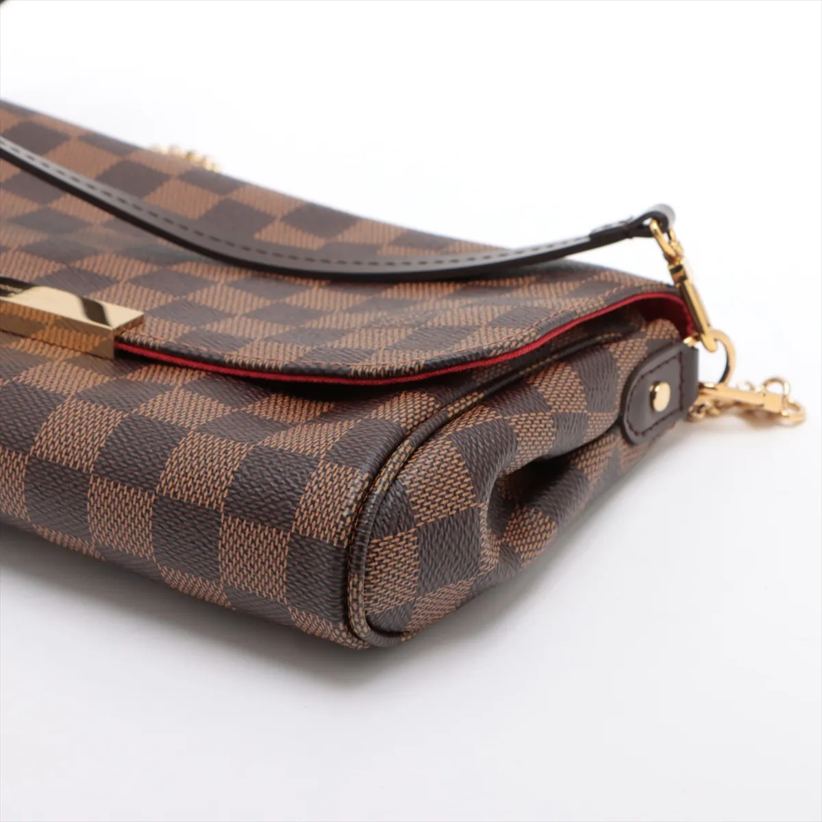 Damier Favorite MM N41129 DU3165 Brown — view 3