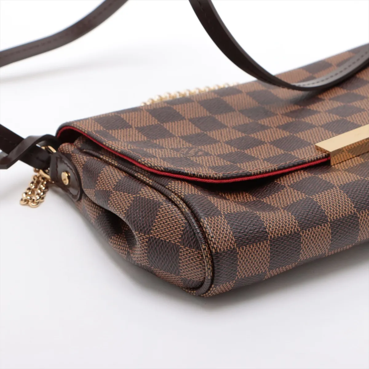 Damier Favorite MM N41129 DU3165 Brown — view 4