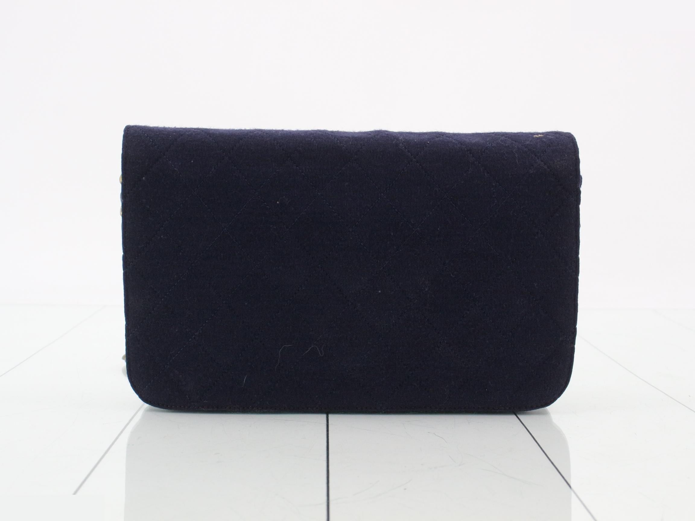 Matelassé Jersey Chain Shoulder Bag — view 2