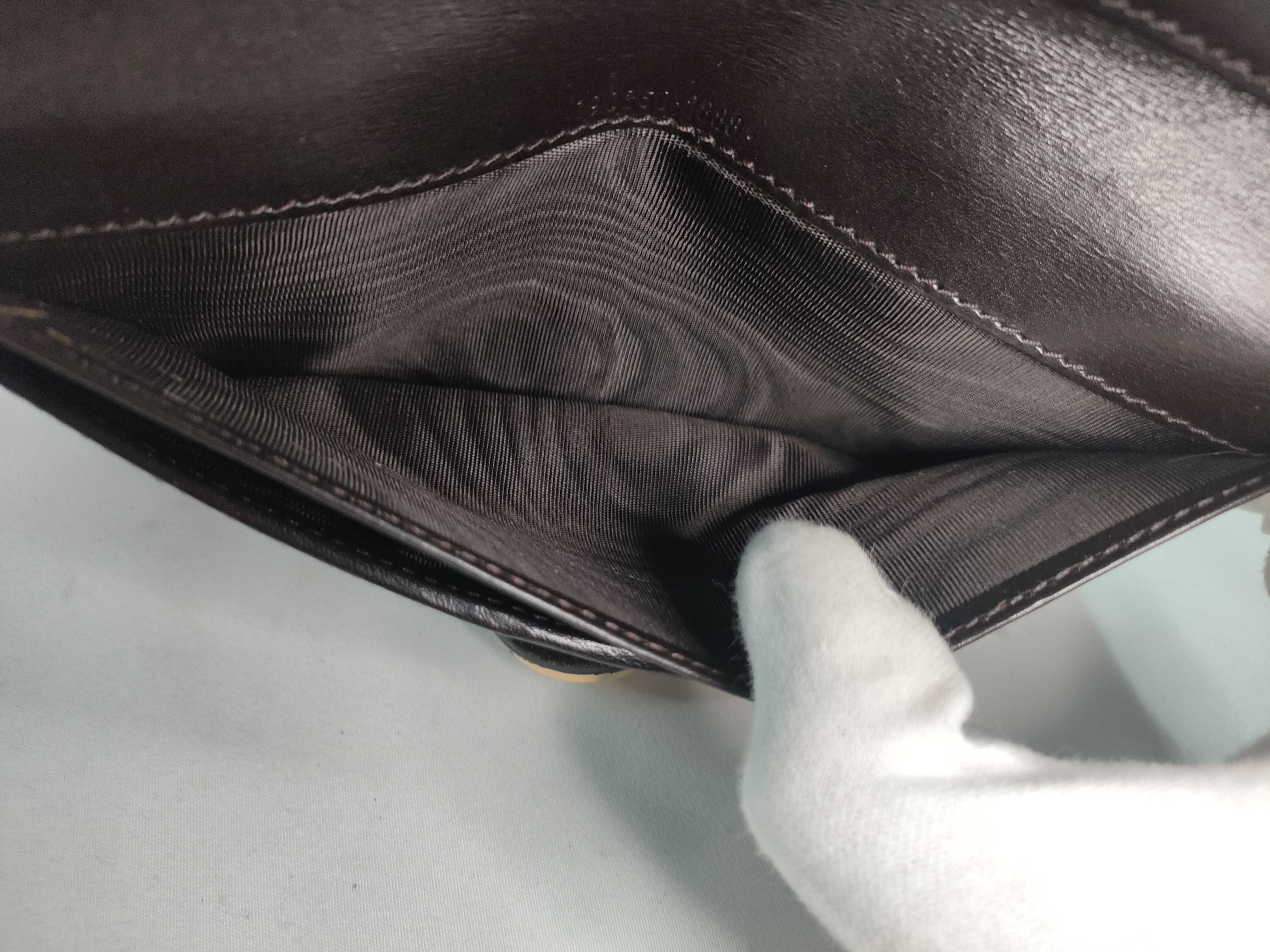 Patent Leather Gold Long Wallet — view 11