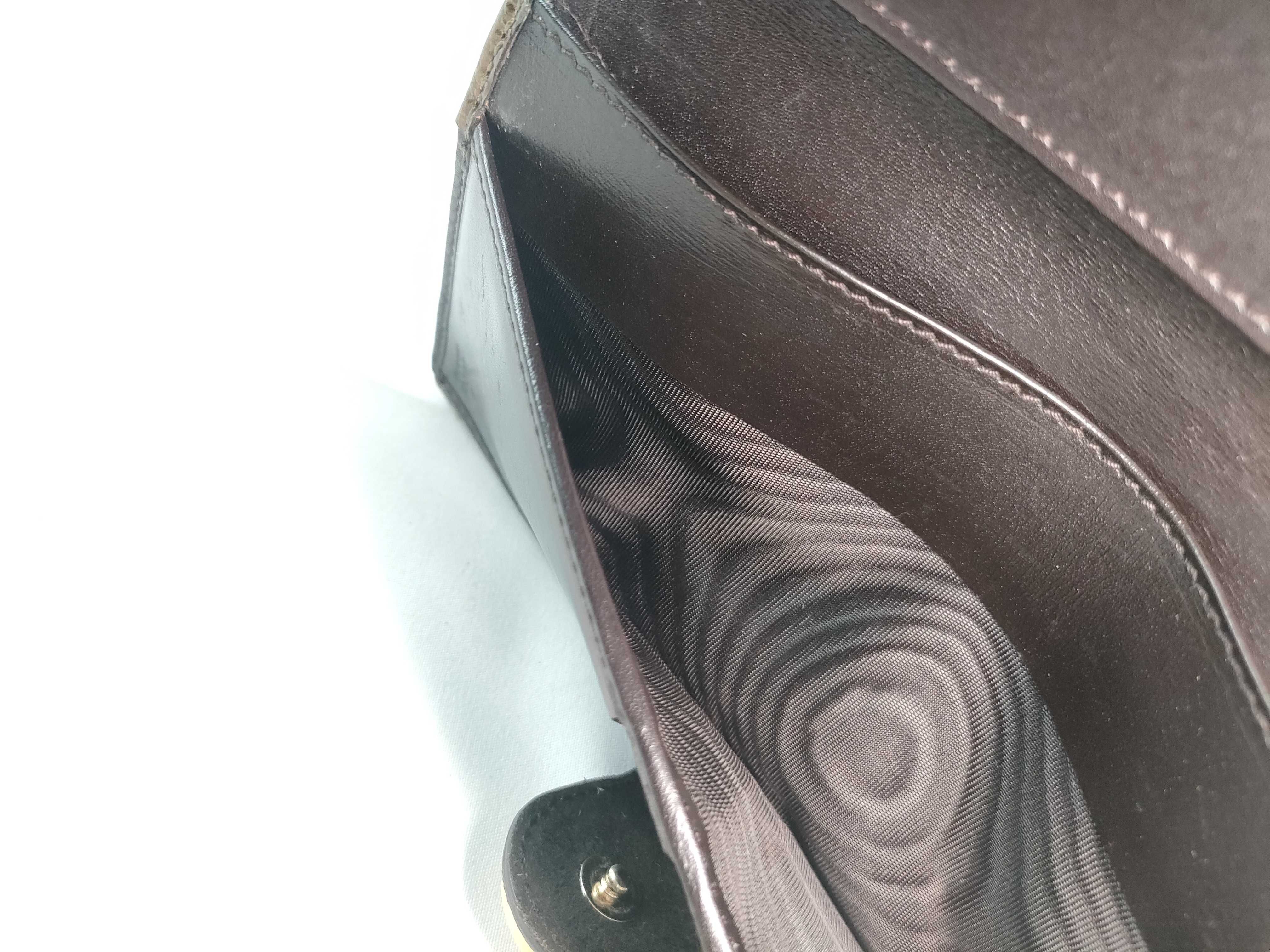 Patent Leather Gold Long Wallet — view 13