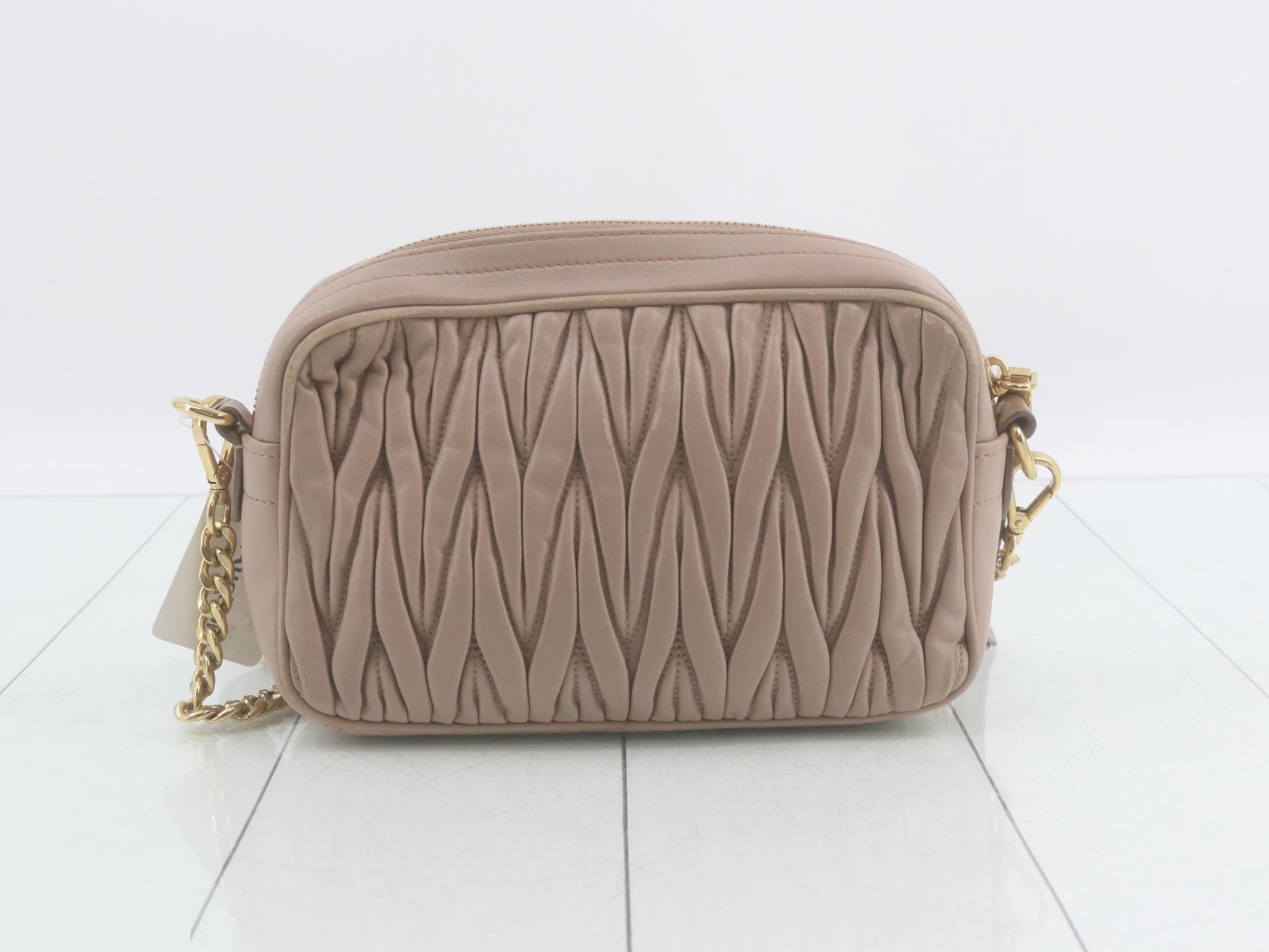 Matelassé Chain Shoulder Bag — view 2