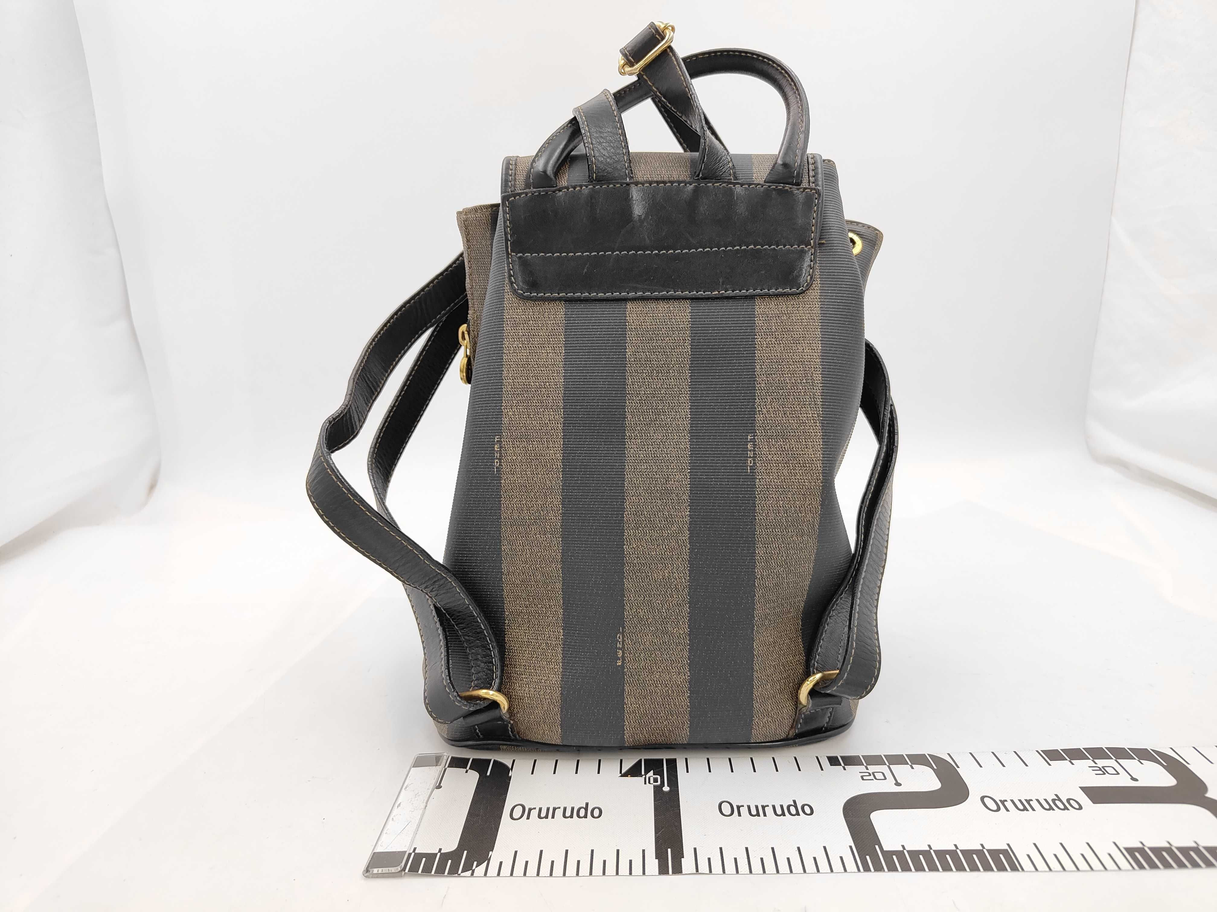 Pecan Backpack, Brown/Black, W22cm — view 2
