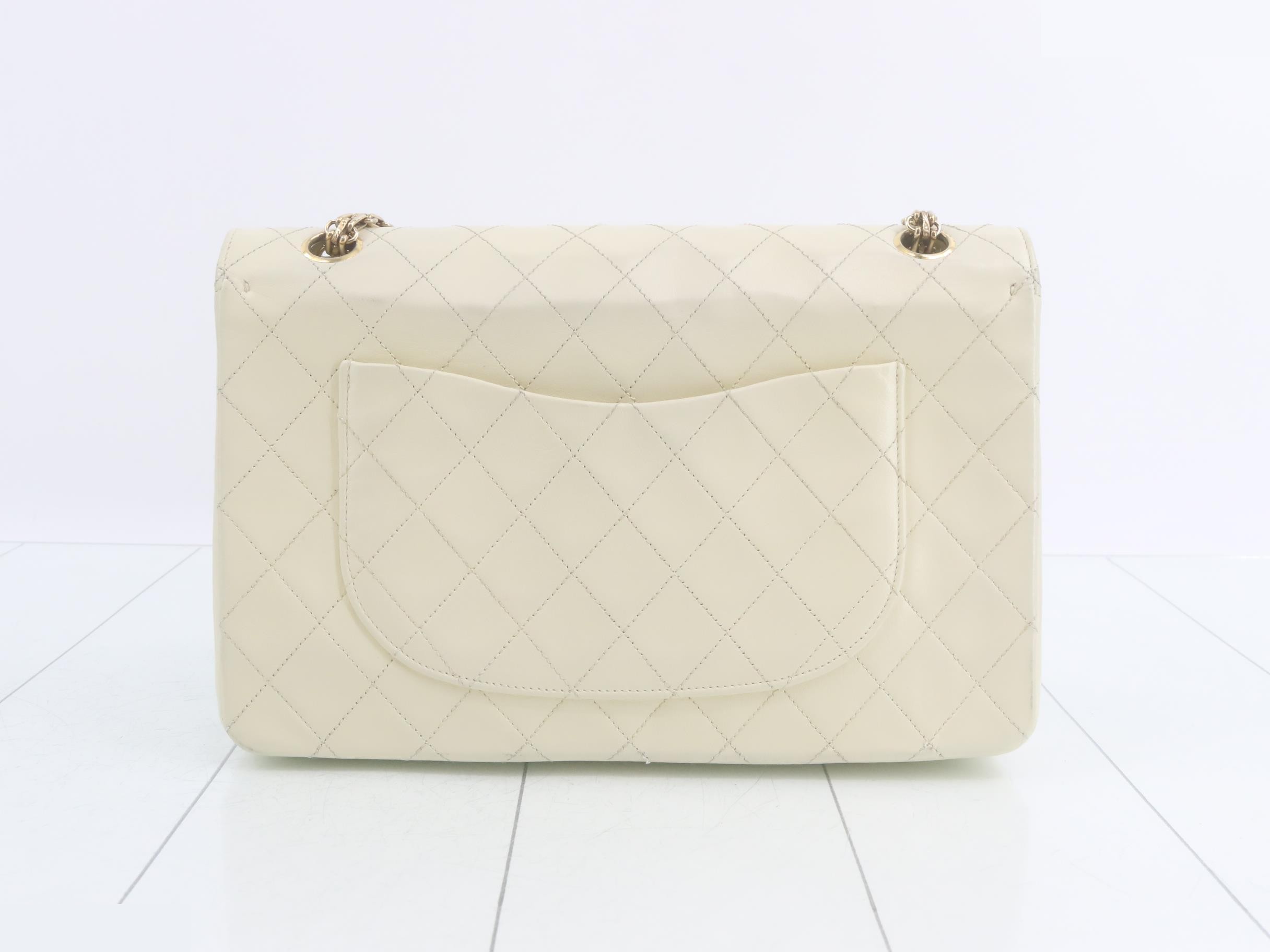 Matelassé Leather Coco Mark Double Flap Double Chain Shoulder Bag — view 2