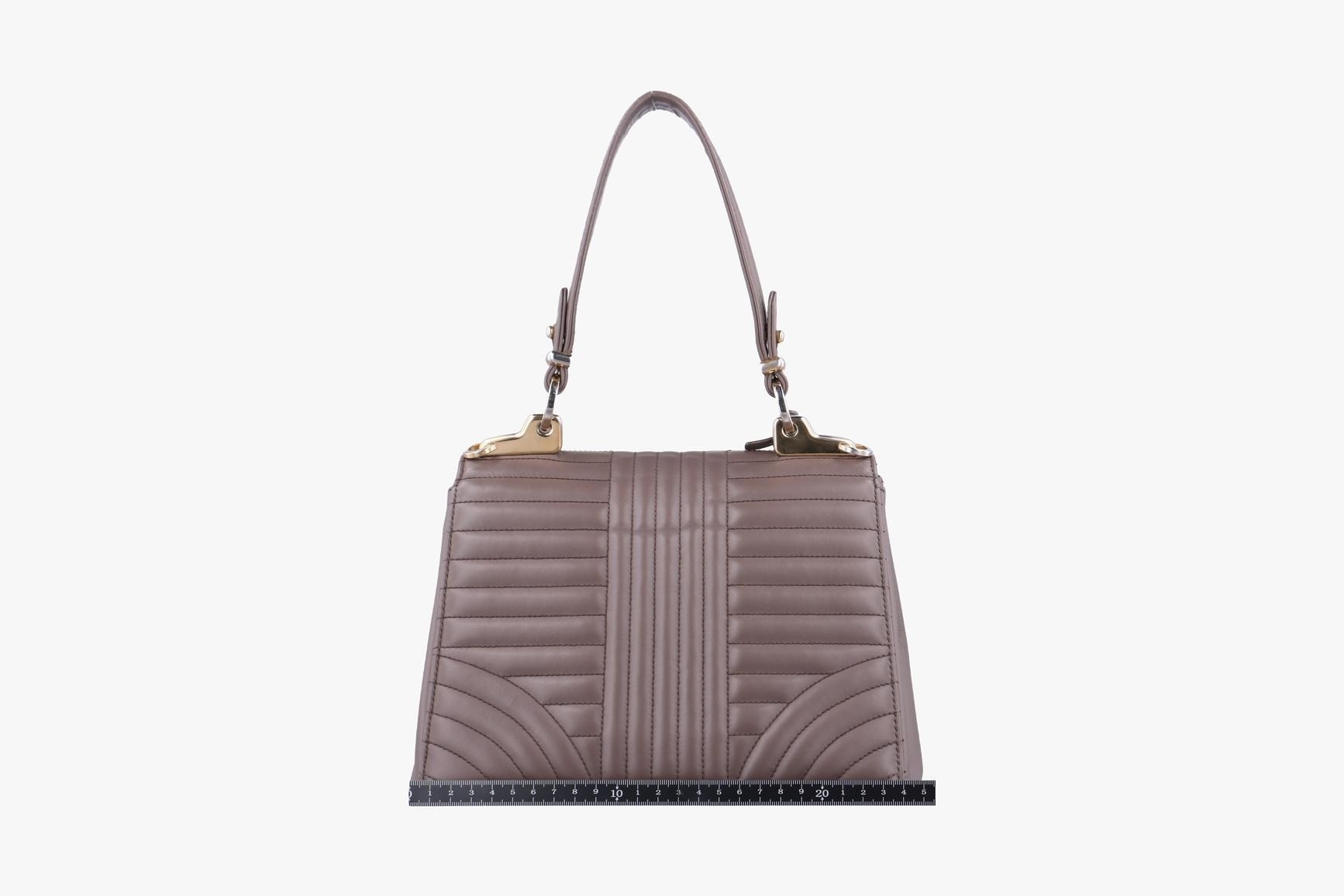 Diagram Leather Grayish Brown — view 2
