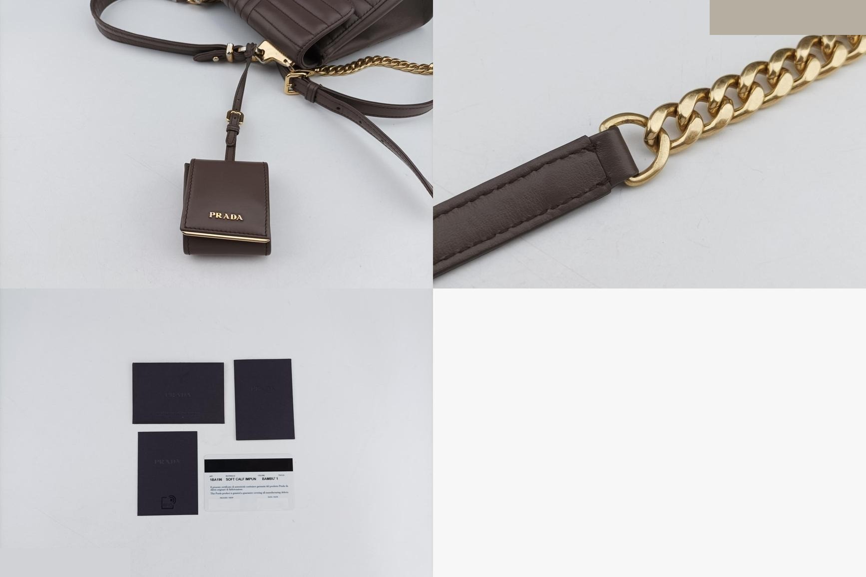 Diagram Leather Grayish Brown — view 11