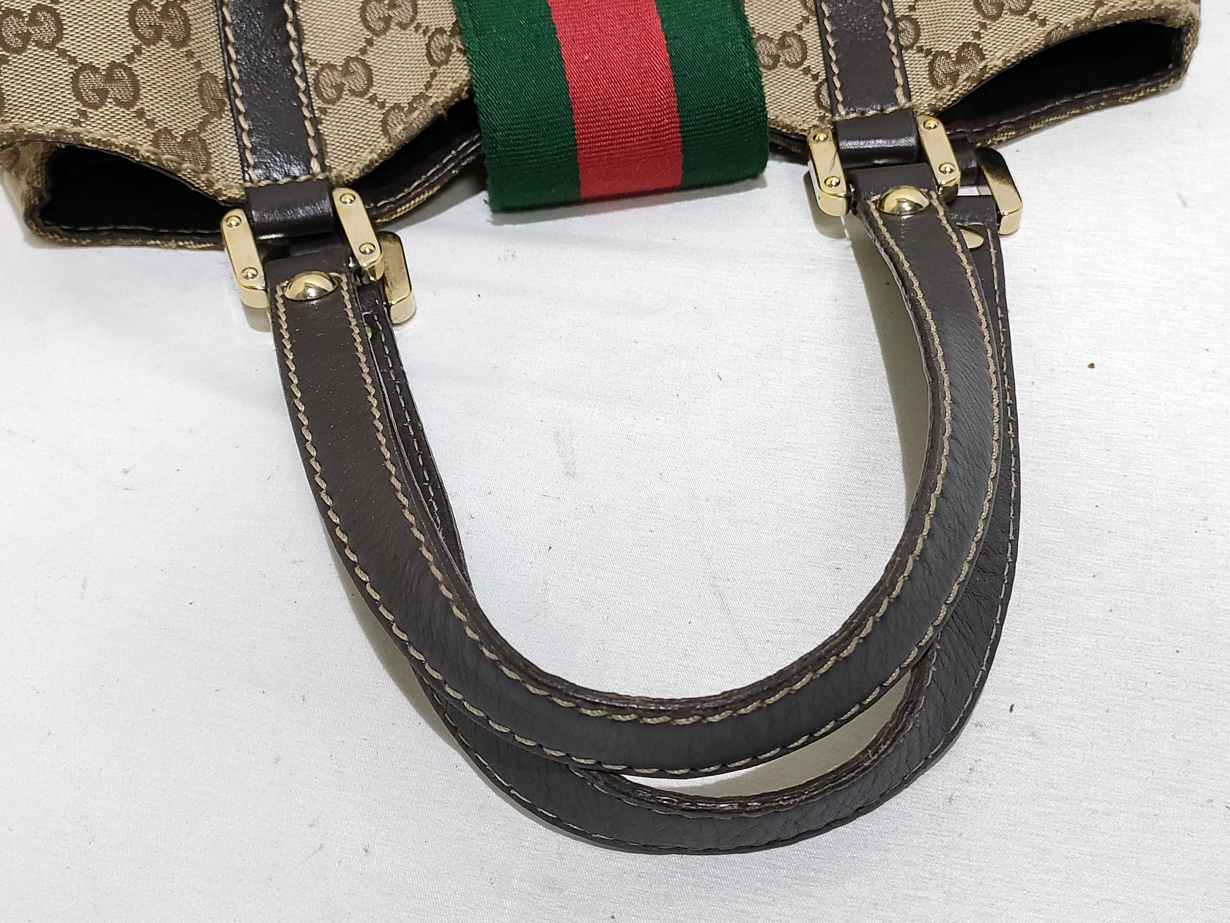 GG Canvas Sherry Line Handbag — view 3