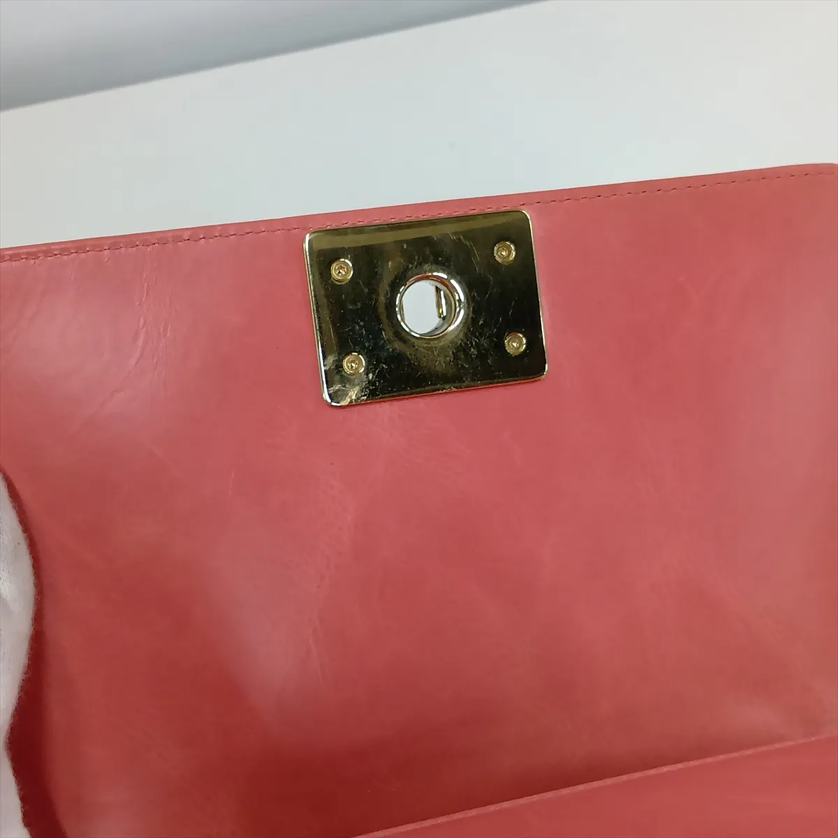 Boy Chanel 20 Small Boa Chain Shoulder Bag, Pink with Gold Hardware, 23288212, Serial Number 23, A67085 — view 13