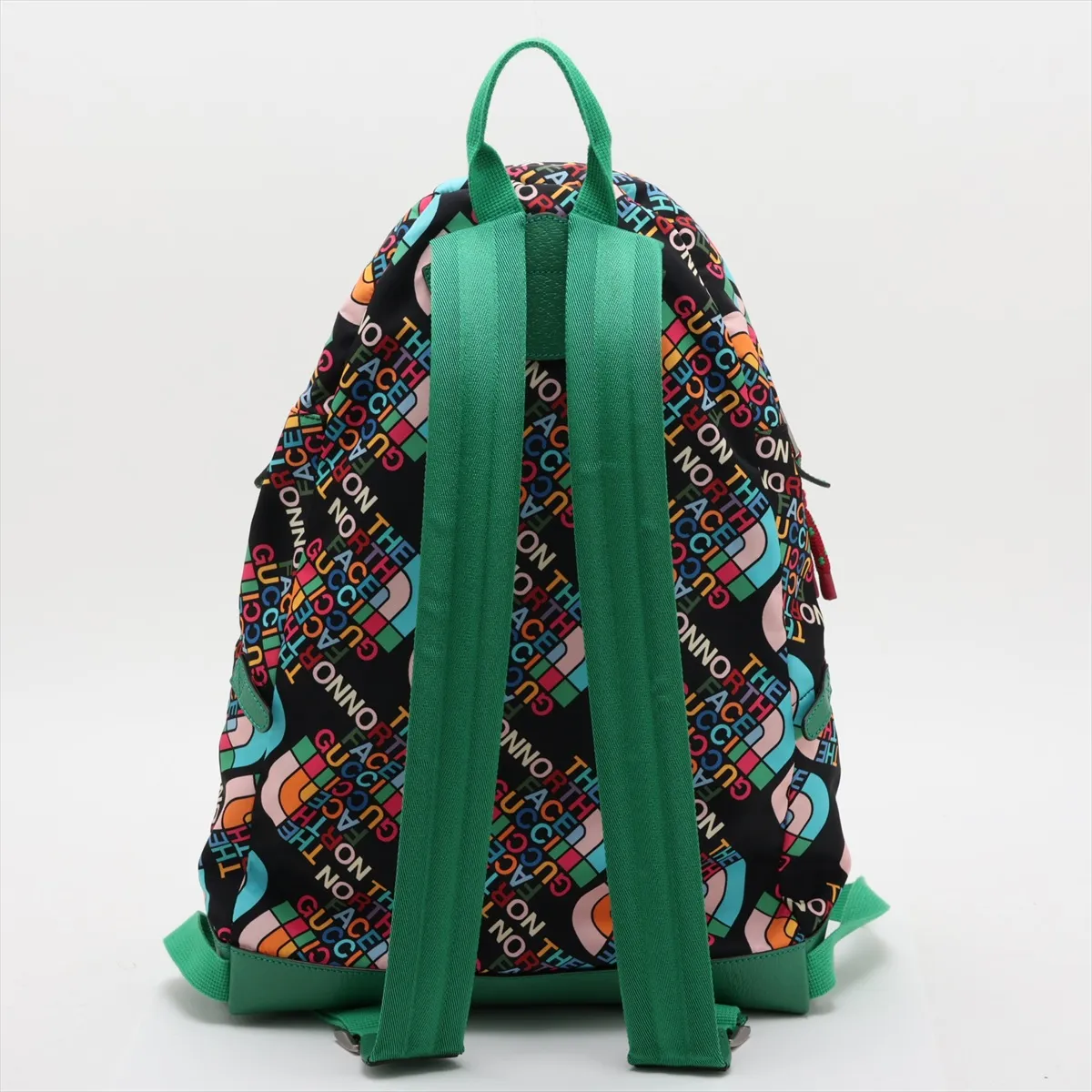 x The North Face Nylon x Leather Backpack/Rucksack, Multicolor 650288 — view 2