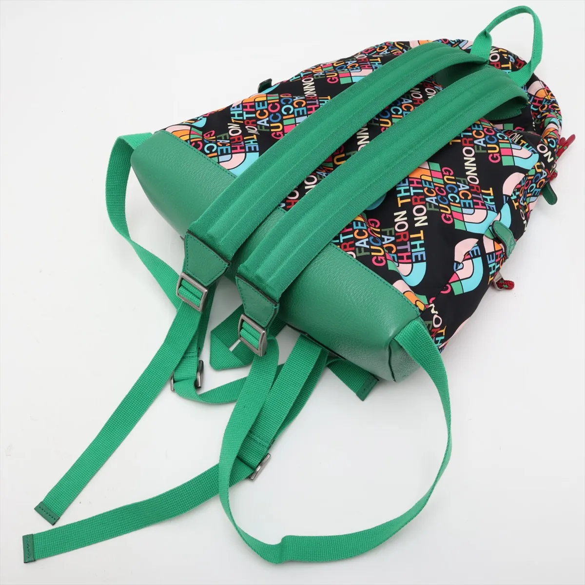 x The North Face Nylon x Leather Backpack/Rucksack, Multicolor 650288 — view 5