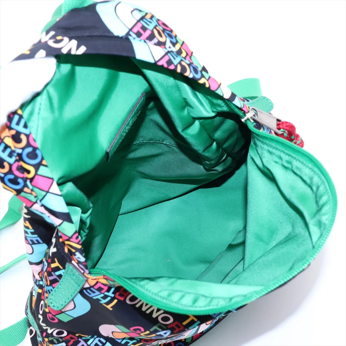 x The North Face Nylon x Leather Backpack/Rucksack, Multicolor 650288 — view 7