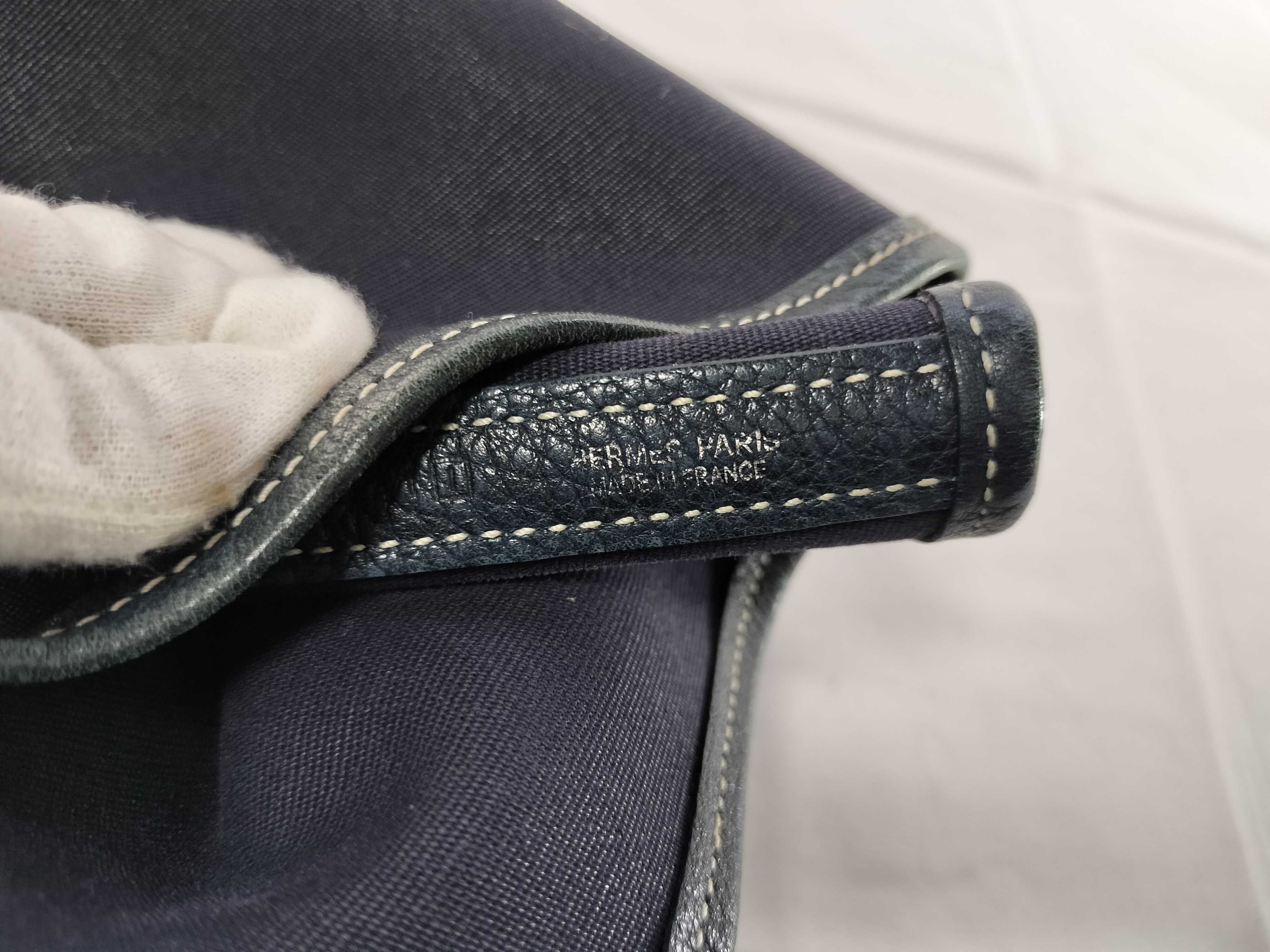 Garden Party 36 Toile Officier Navy I Tote Bag — view 11