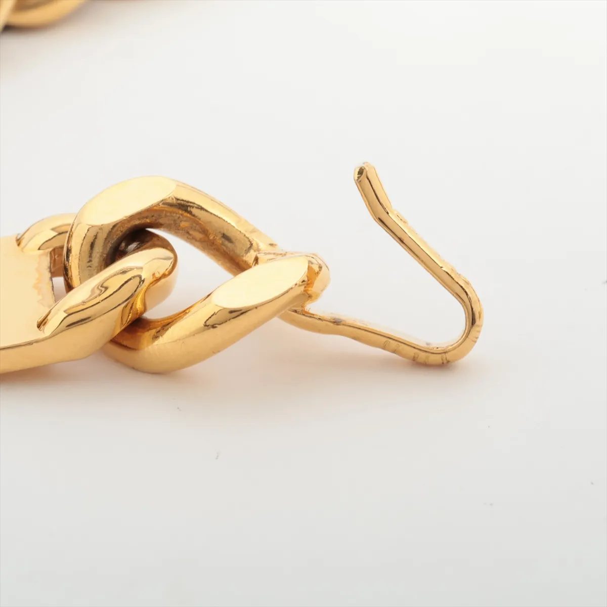 31 RUE CAMBON 94A Chain Belt GP x Leather Gold x Black — view 4