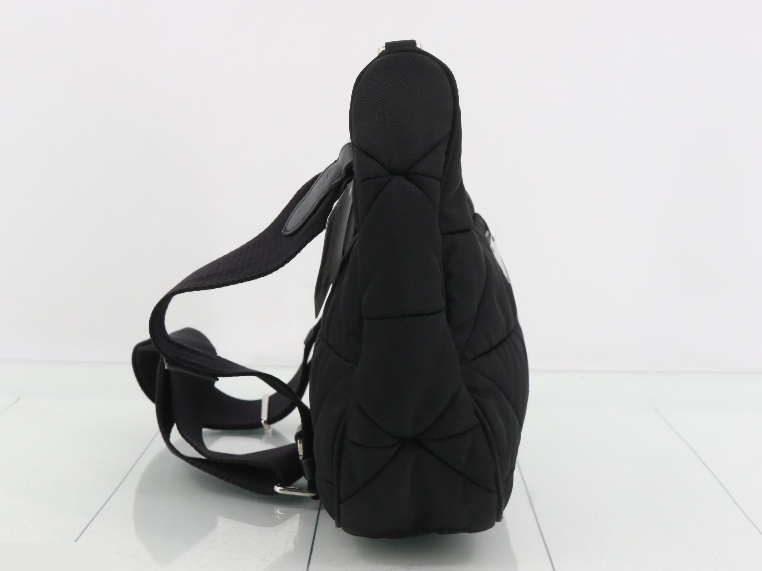 Padded Shoulder Bag, Nylon — view 4